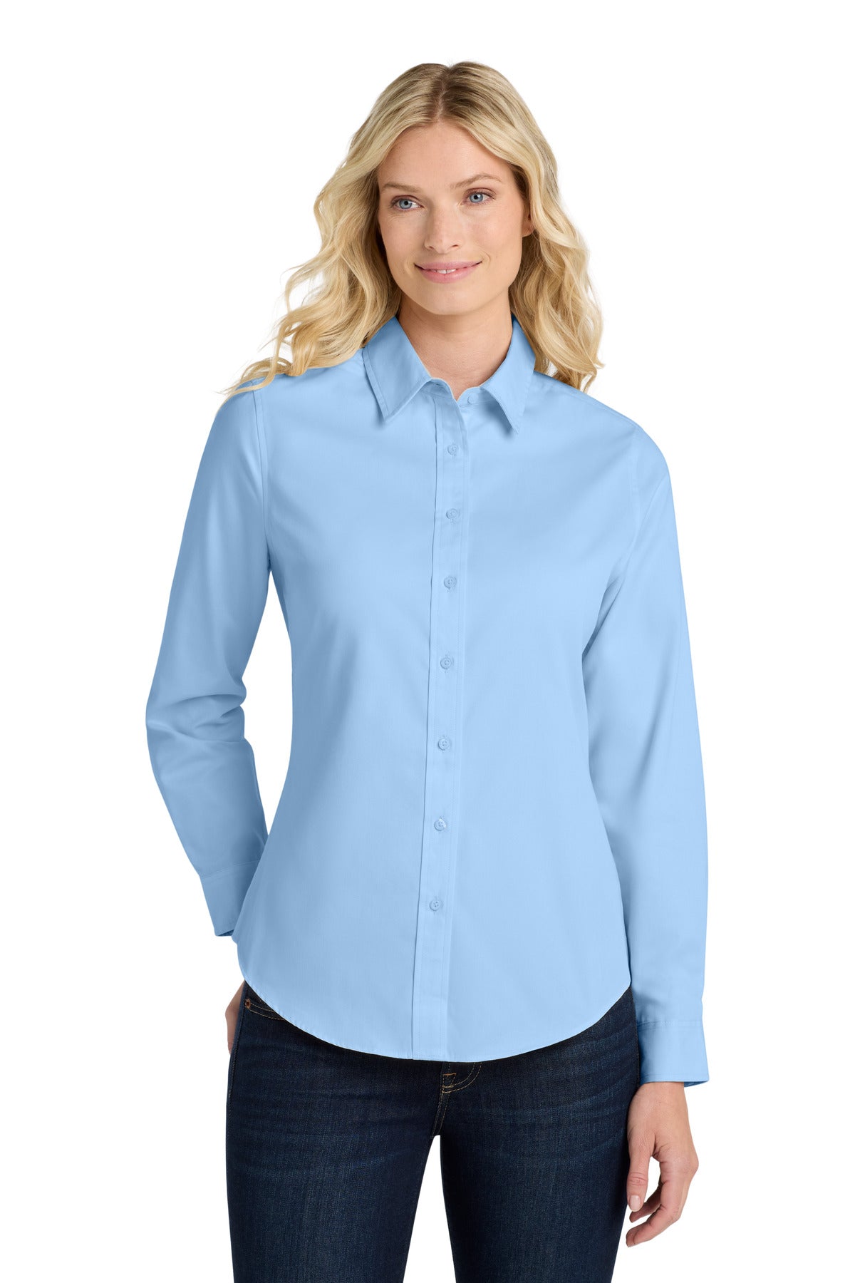 Port Authority® Women's Long Sleeve Easy Care Shirt.  L608