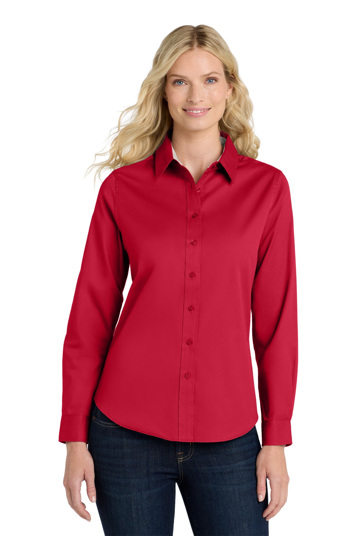 Port Authority® Women's Long Sleeve Easy Care Shirt.  L608