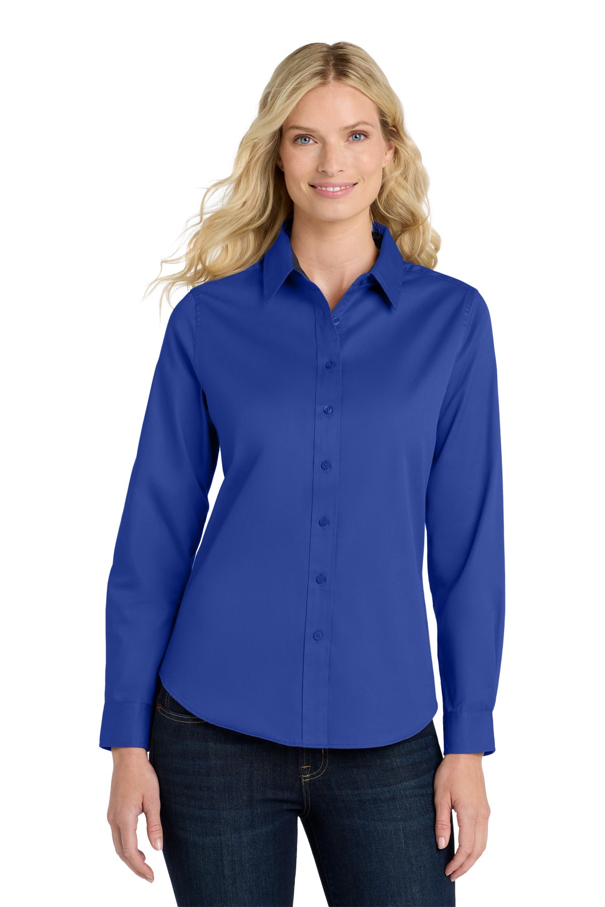 Port Authority® Women's Long Sleeve Easy Care Shirt.  L608