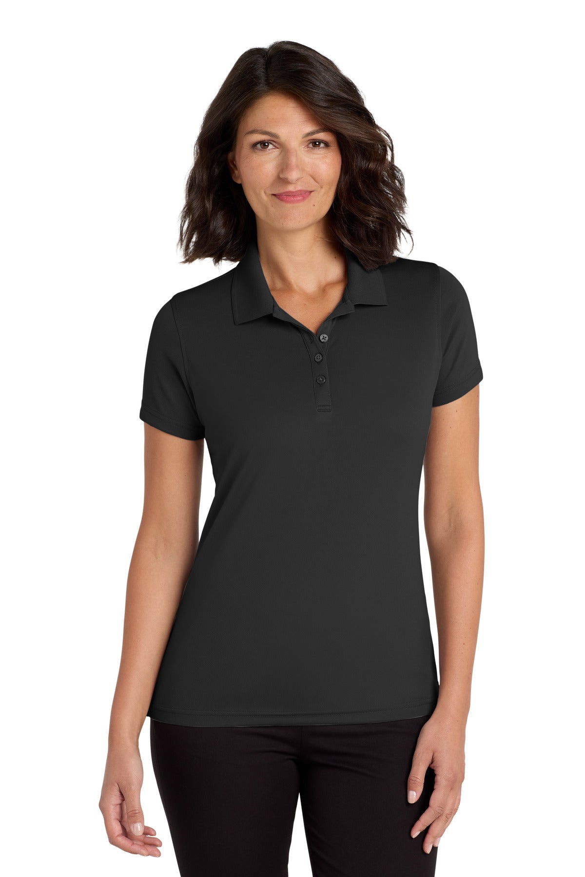 Port Authority® Women's Dry Zone® UV Micro-Mesh Polo. LK110