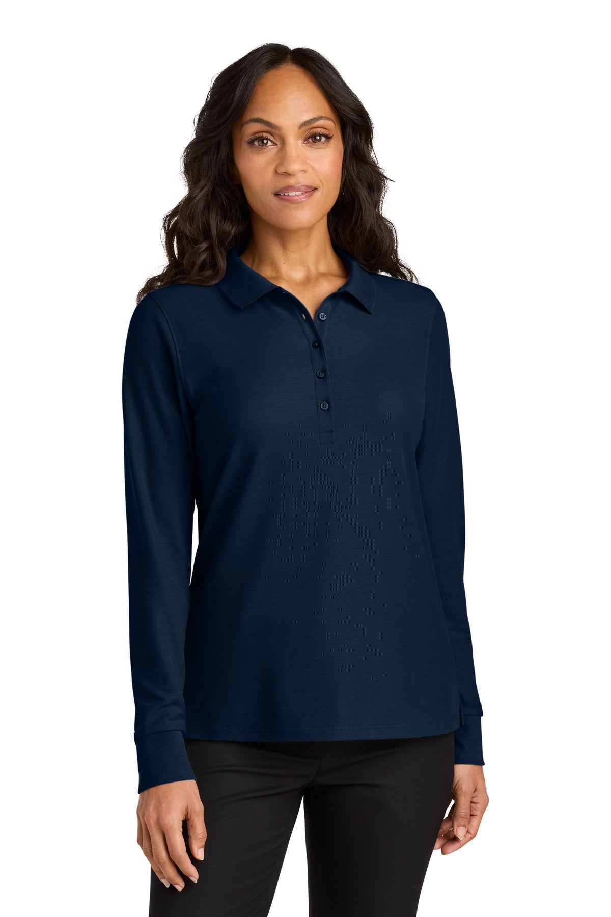 Port Authority® Women's Wearever Signature Pique Long Sleeve Polo LK200LS