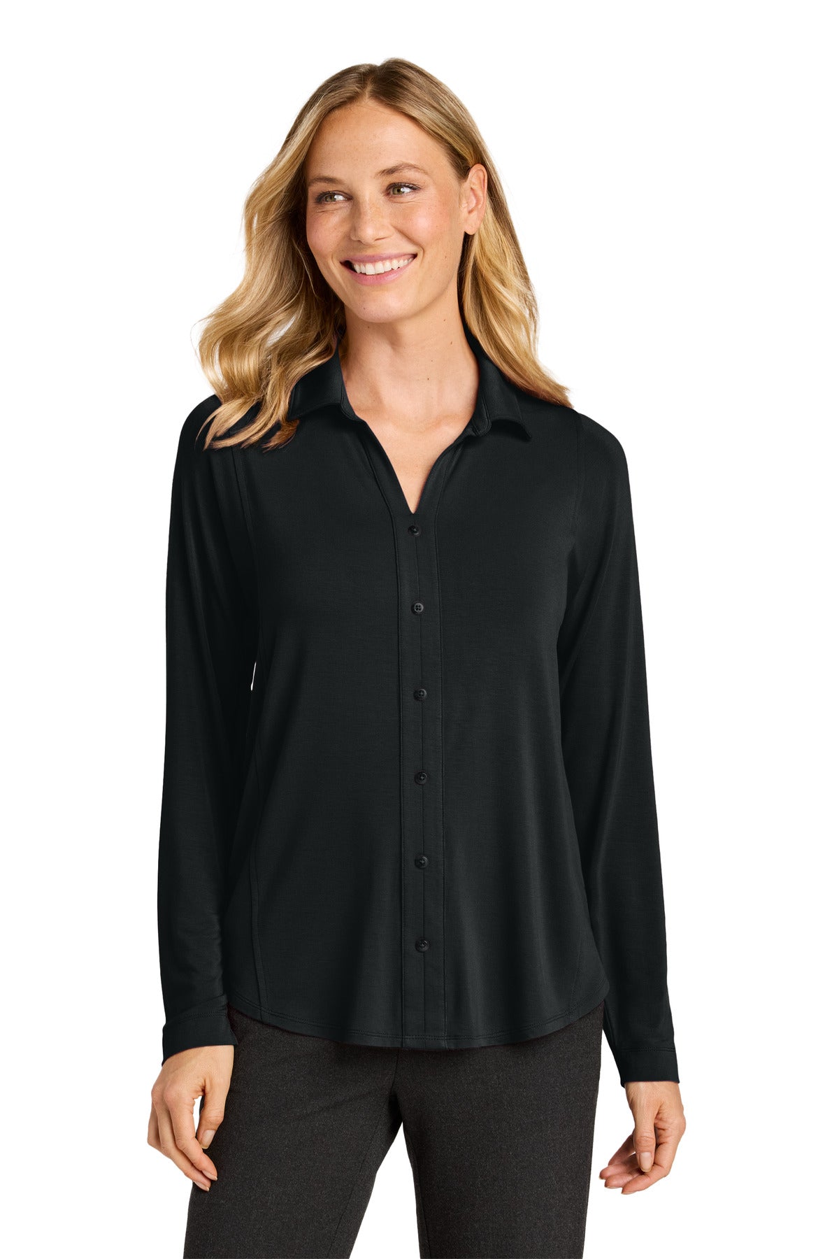 Port Authority® Women's Luxe Knit Button Tunic LK5602