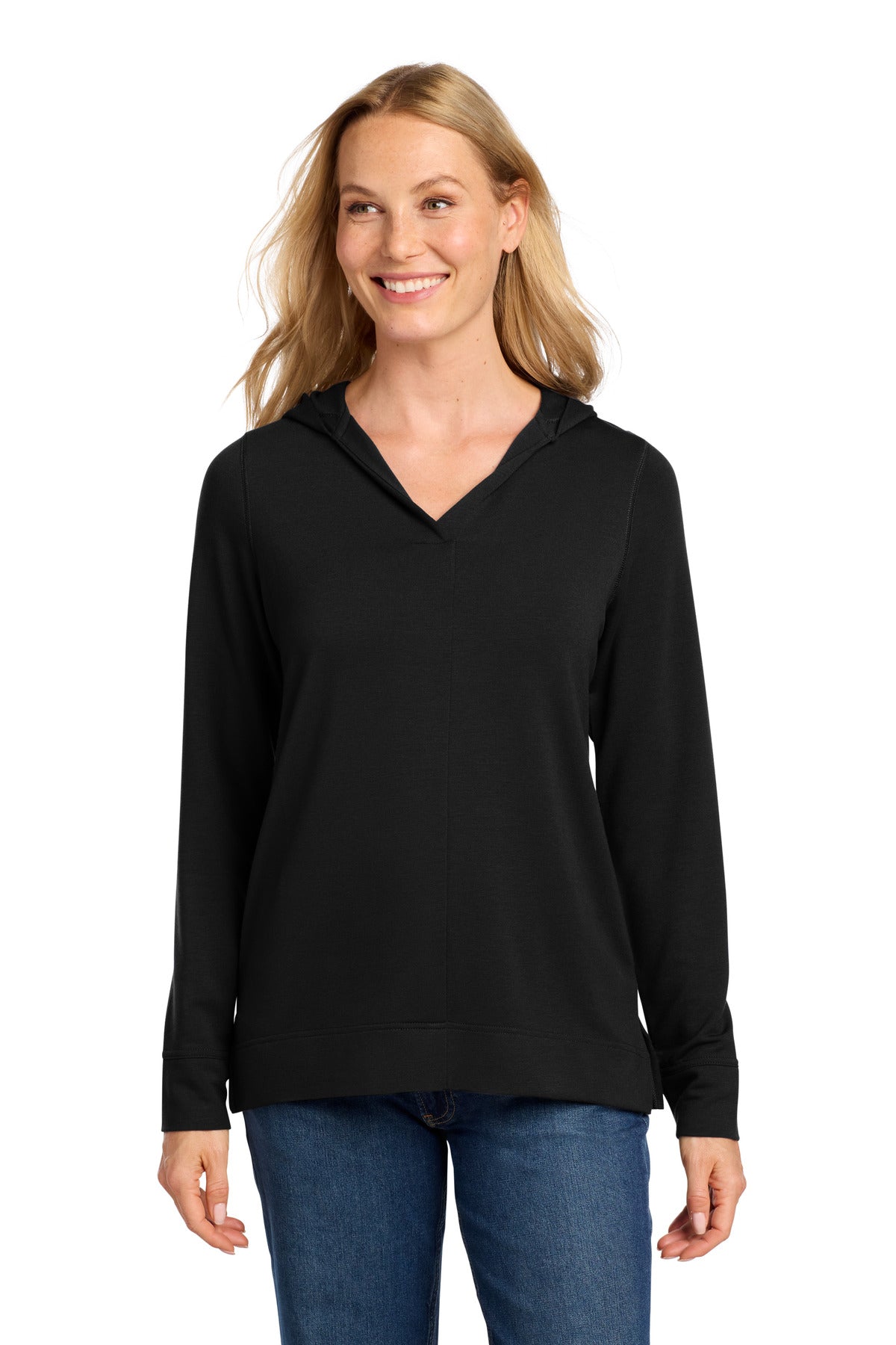 Port Authority® Women's Microterry Pullover Hoodie LK826