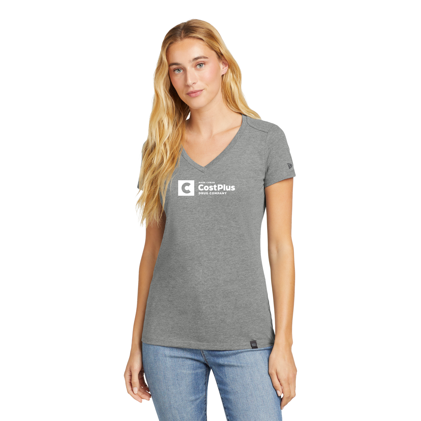 New Era® Women's Heritage Blend V-Neck Tee