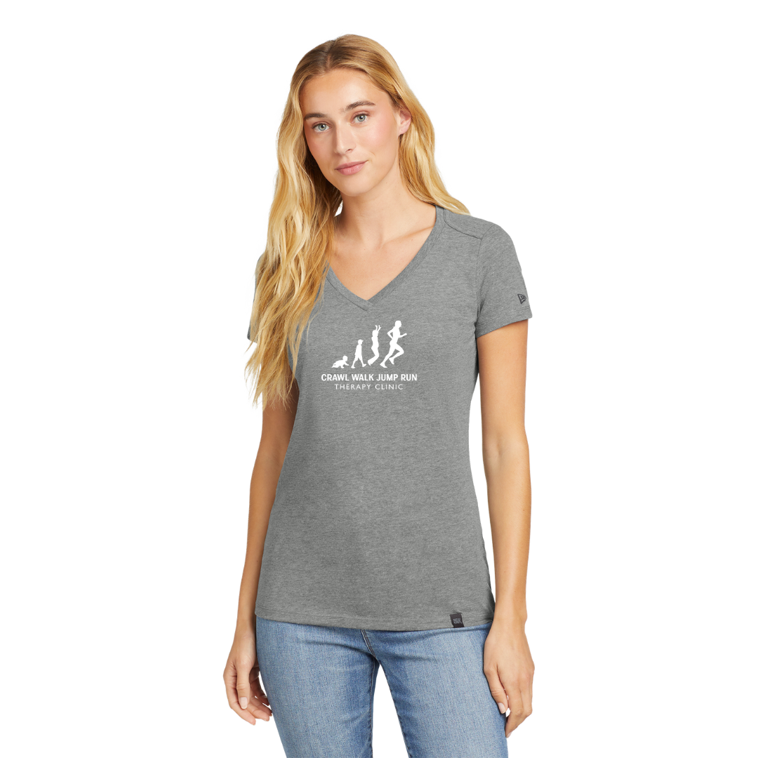 New Era® Women's Heritage Blend V-Neck Tee