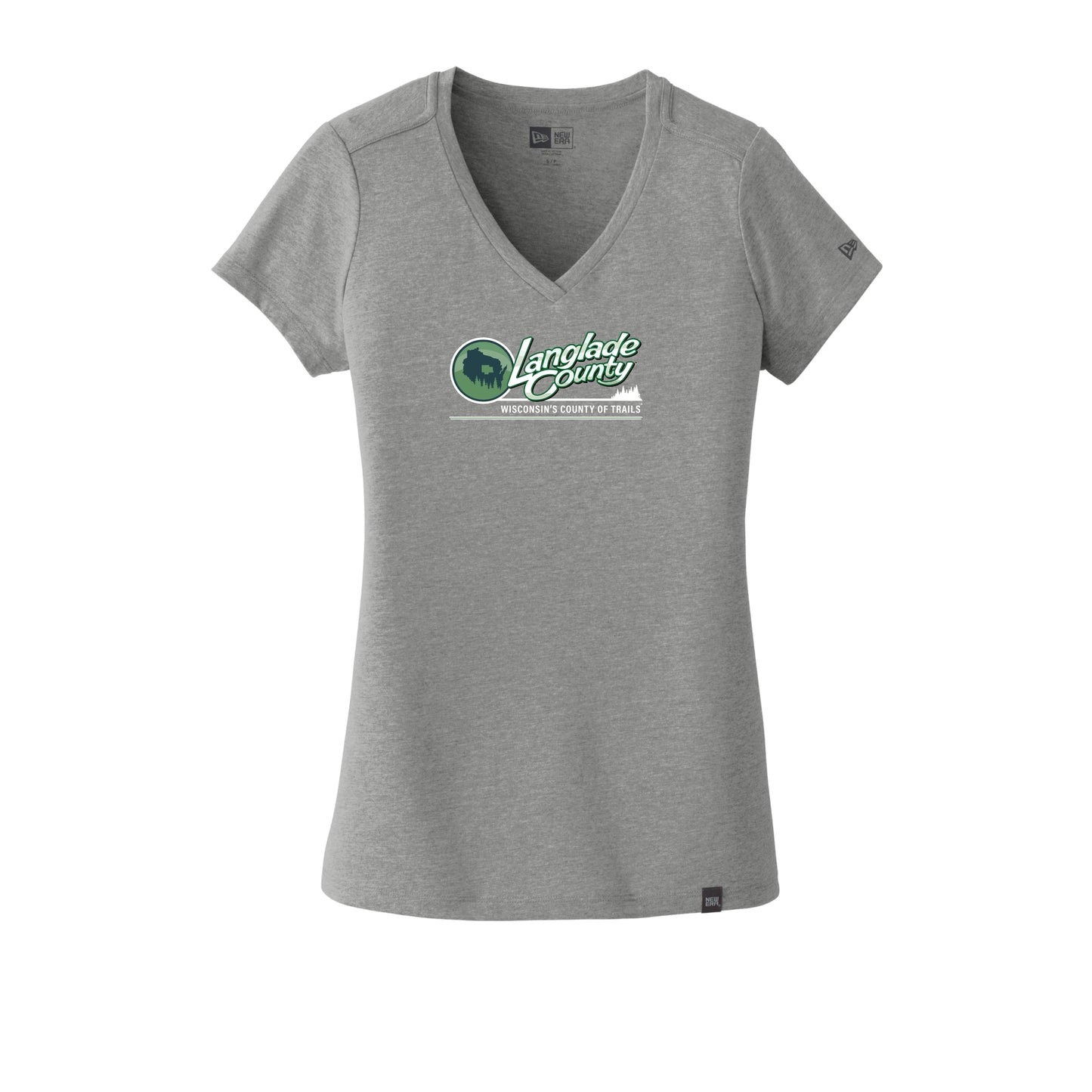 New Era® Women's Heritage Blend V-Neck Tee
