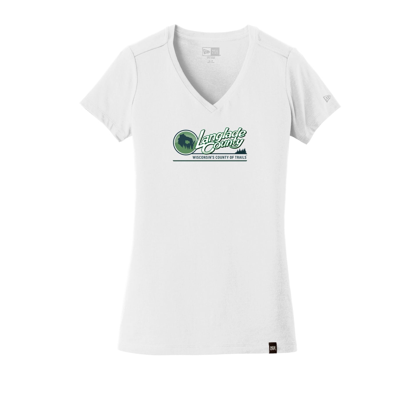 New Era® Women's Heritage Blend V-Neck Tee