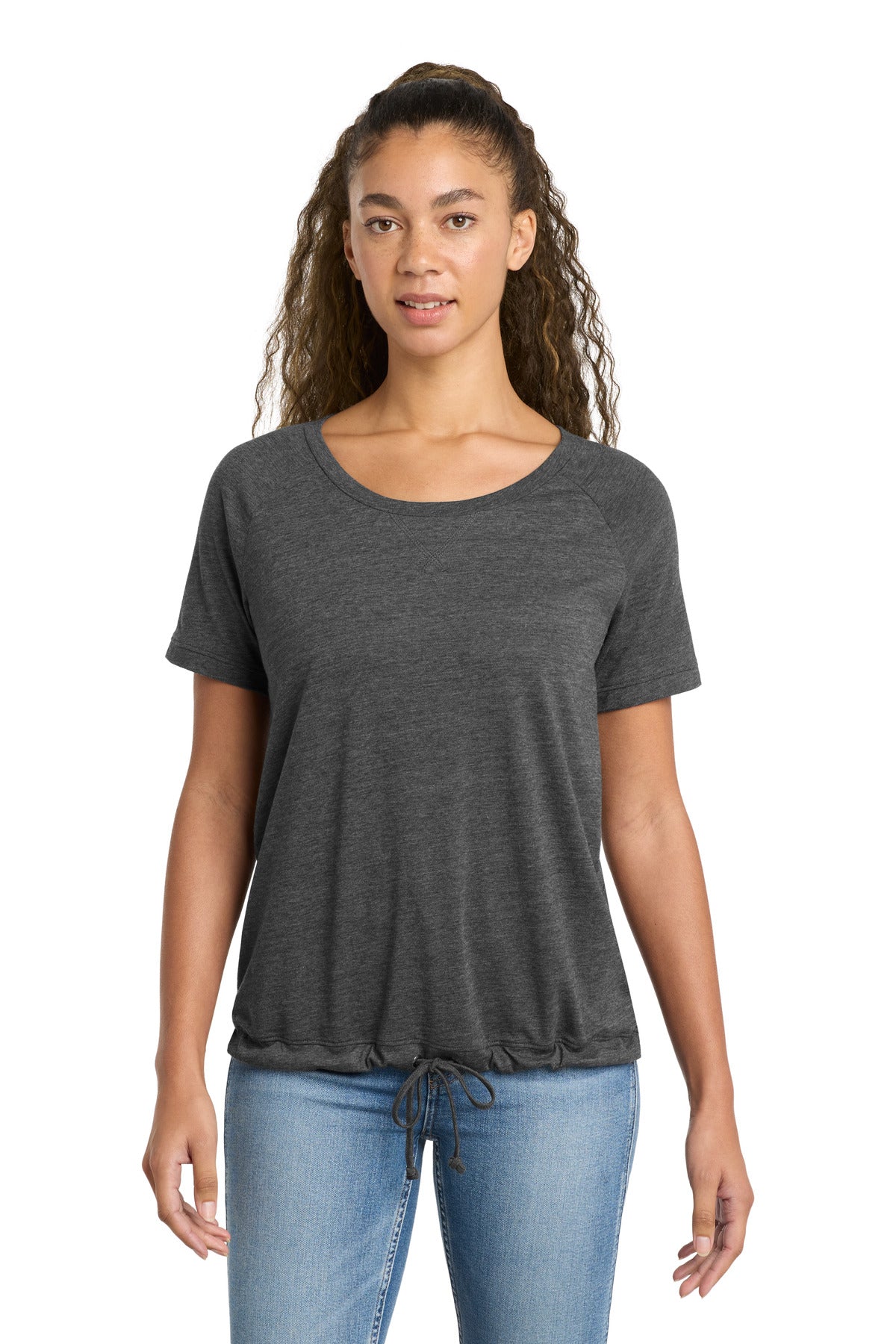 New Era ® Women's Tri-Blend Performance Cinch Tee. LNEA133