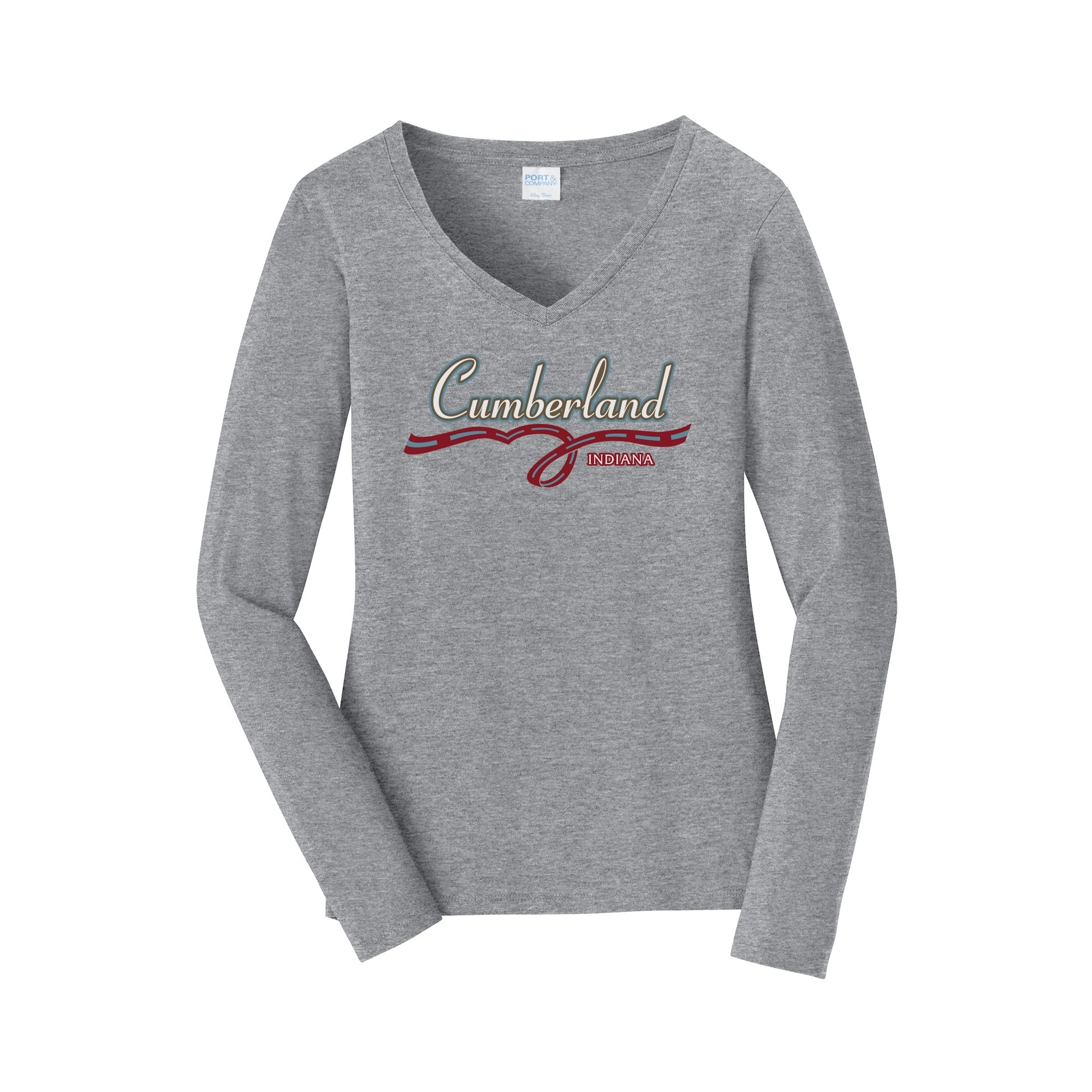 cumberland-womens-long-sleeve-v-neck-dtf-front-LPC450VLS-athleticheather-flat-front