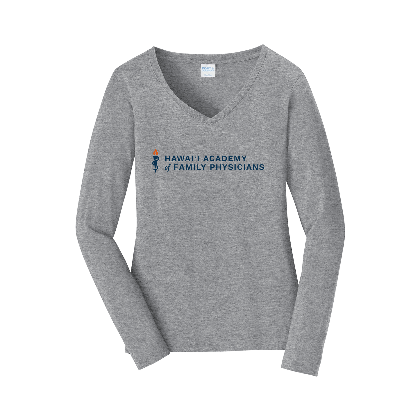 hafp-womens-long-sleeve-v-neck-dtf-front-LPC450VLS-athleticheather-flat-front