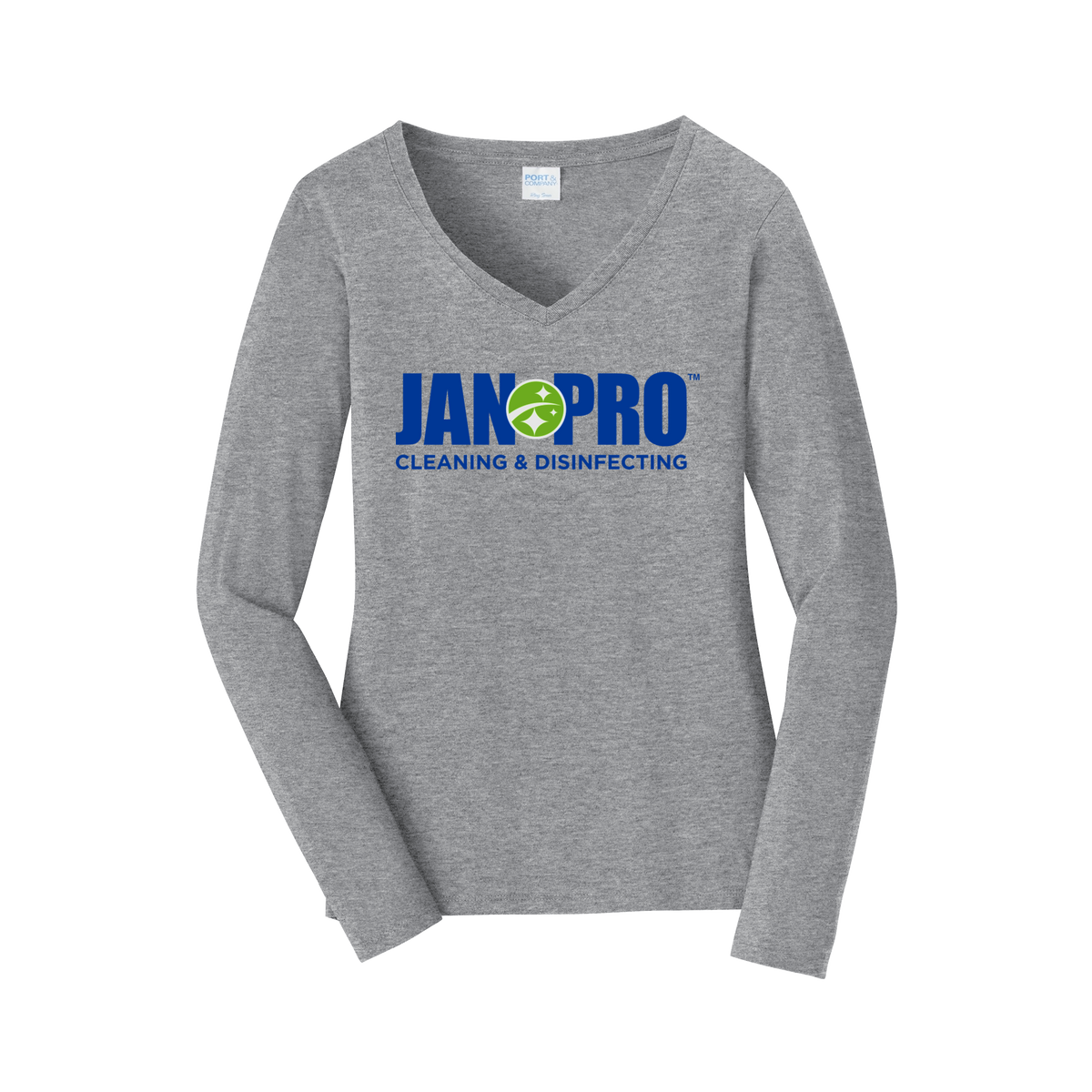 jan-pro-womens-long-sleeve-v-neck-dtf-front-LPC450VLS-athleticheather-flat-front