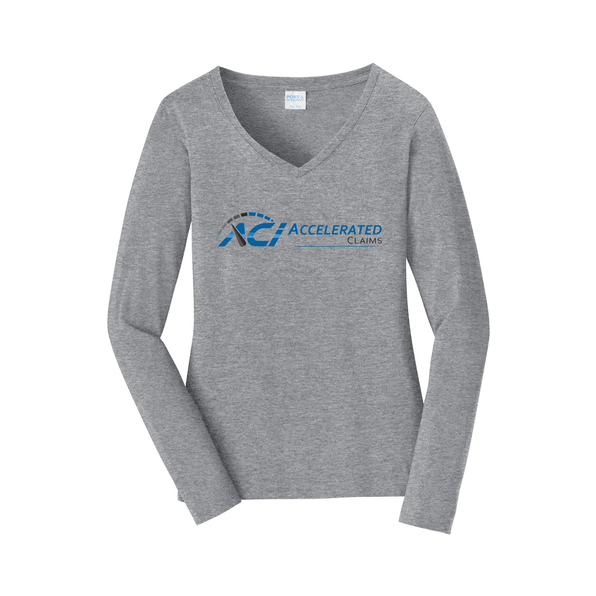 accelclaims-womens-long-sleeve-v-neck-dtf-front-LPC450VLS-athleticheather-flat-front