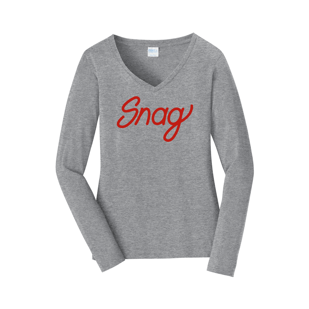 snagdelivery-womens-long-sleeve-v-neck-dtf-front-LPC450VLS-athleticheather-flat-front