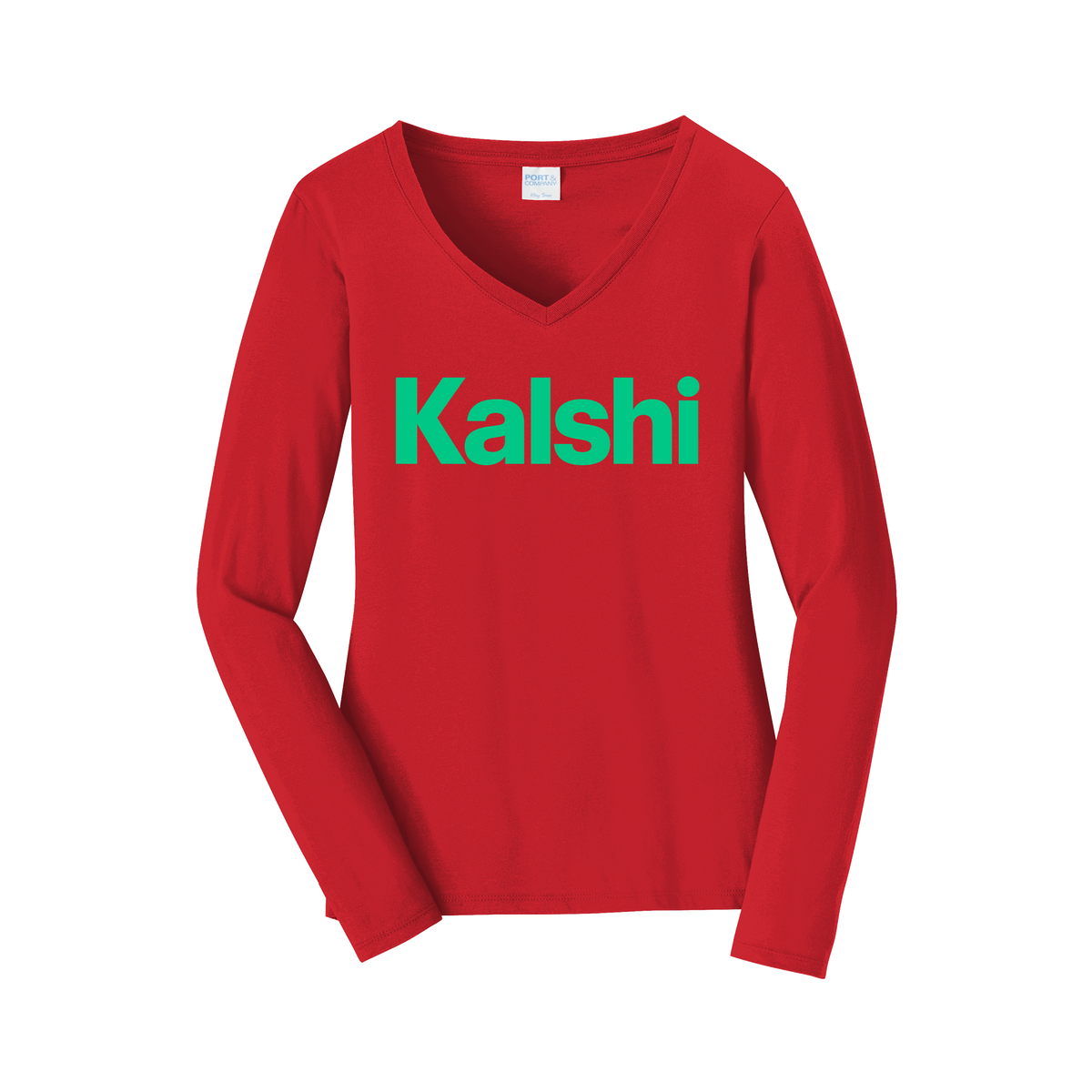 kalshi-womens-long-sleeve-v-neck-dtf-front-LPC450VLS-brightred-flat-front