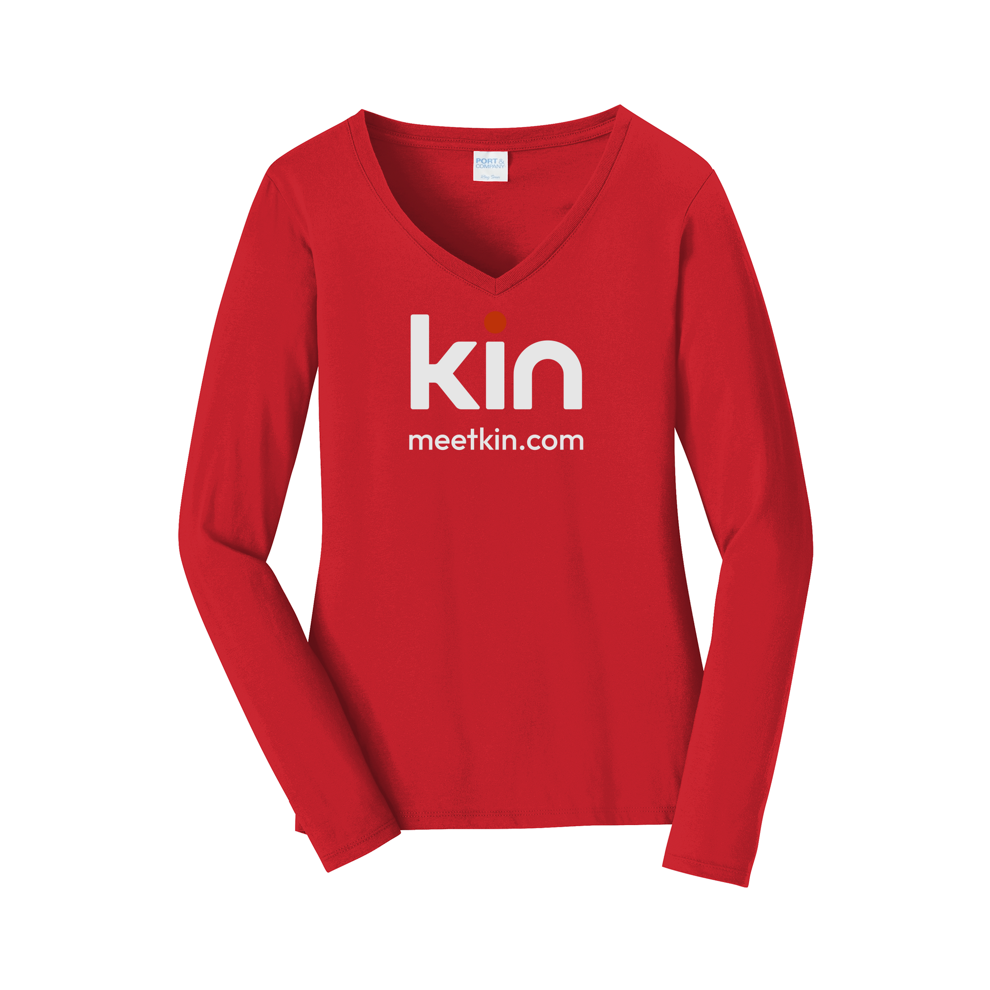 kin-womens-long-sleeve-v-neck-dtf-front-LPC450VLS-brightred-flat-front