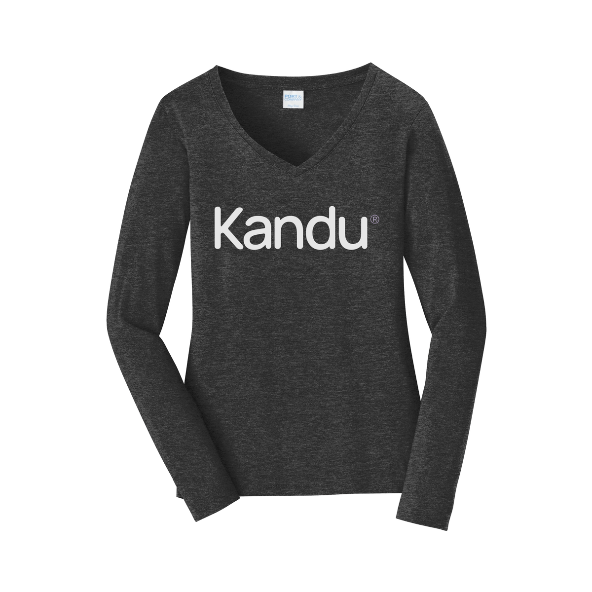 kandu-womens-long-sleeve-v-neck-dtf-front-LPC450VLS-darkheathergrey-flat-front