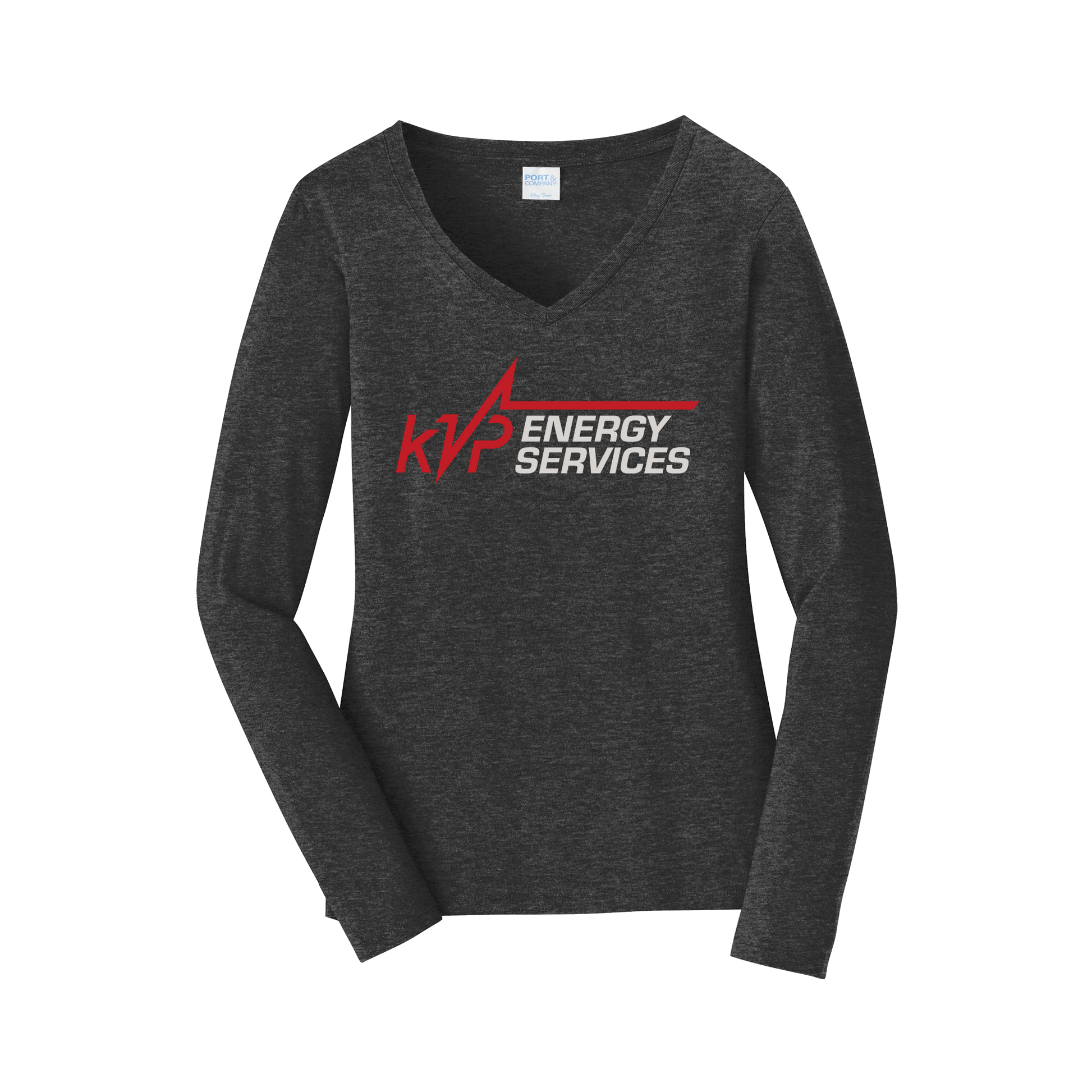 kvpenergy-womens-long-sleeve-v-neck-dtf-front-LPC450VLS-darkheathergrey-flat-front