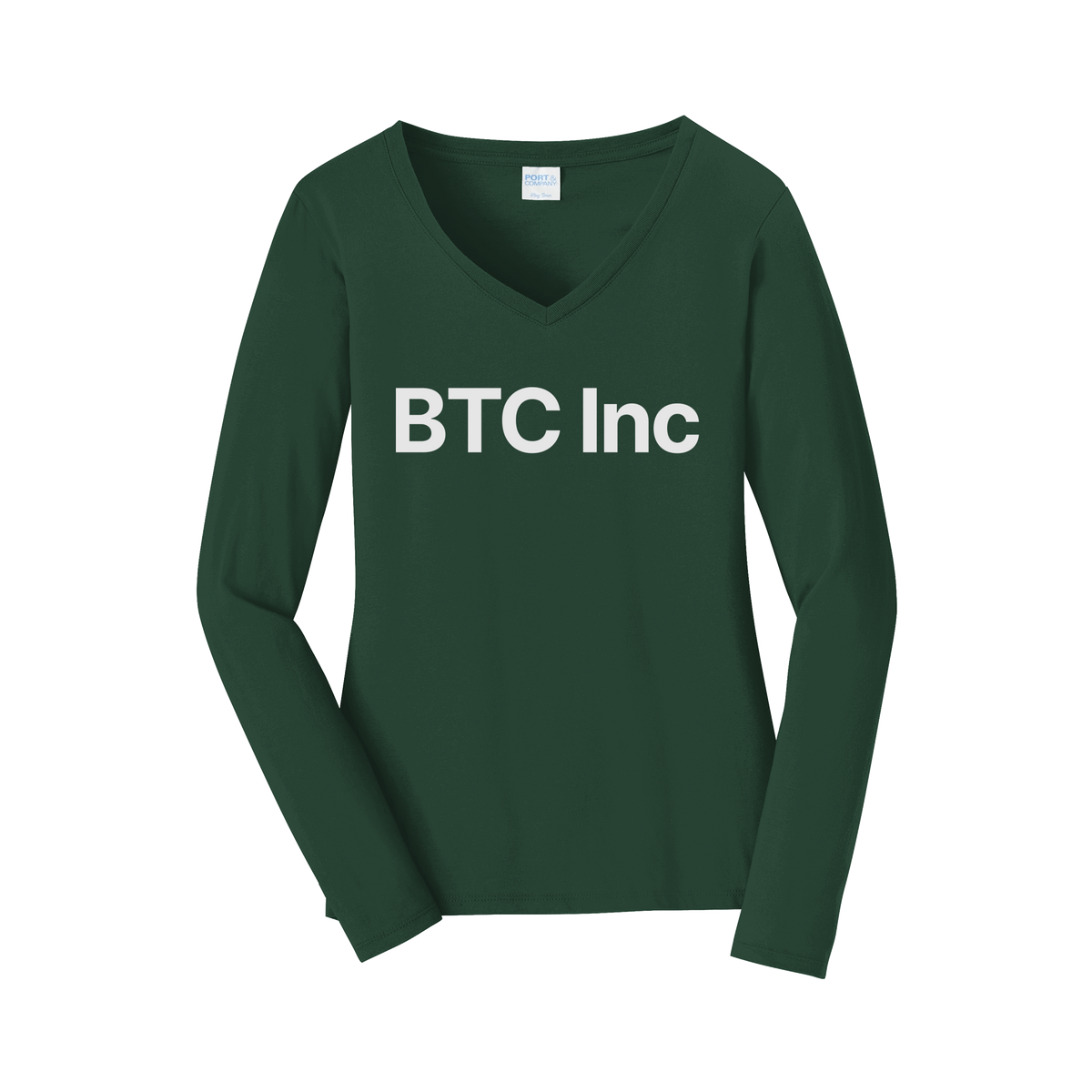 btc-womens-long-sleeve-v-neck-dtf-front-LPC450VLS-forestgreen-flat-front