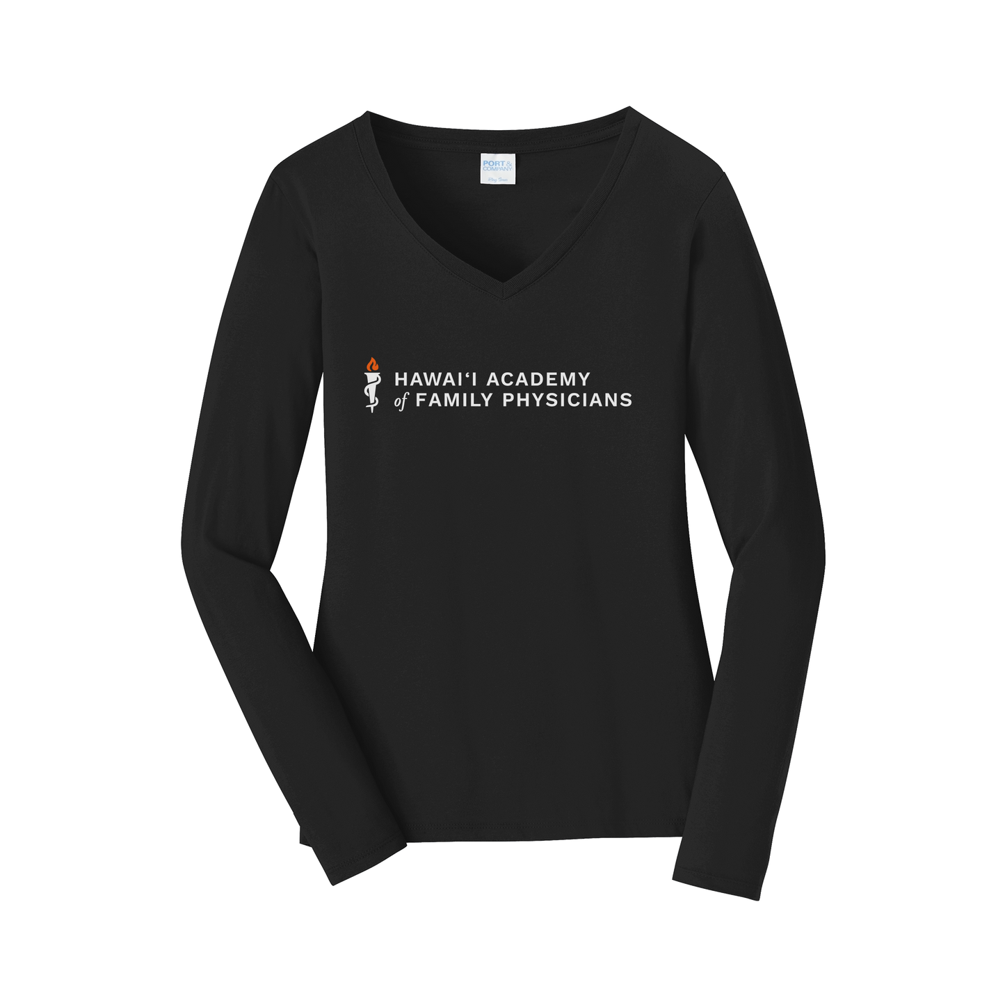 hafp-womens-long-sleeve-v-neck-dtf-front-LPC450VLS-jetblack-flat-front
