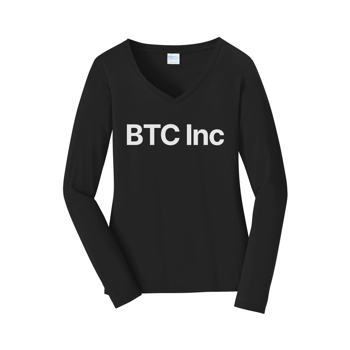 btc-womens-long-sleeve-v-neck-dtf-front-LPC450VLS-jetblack-flat-front