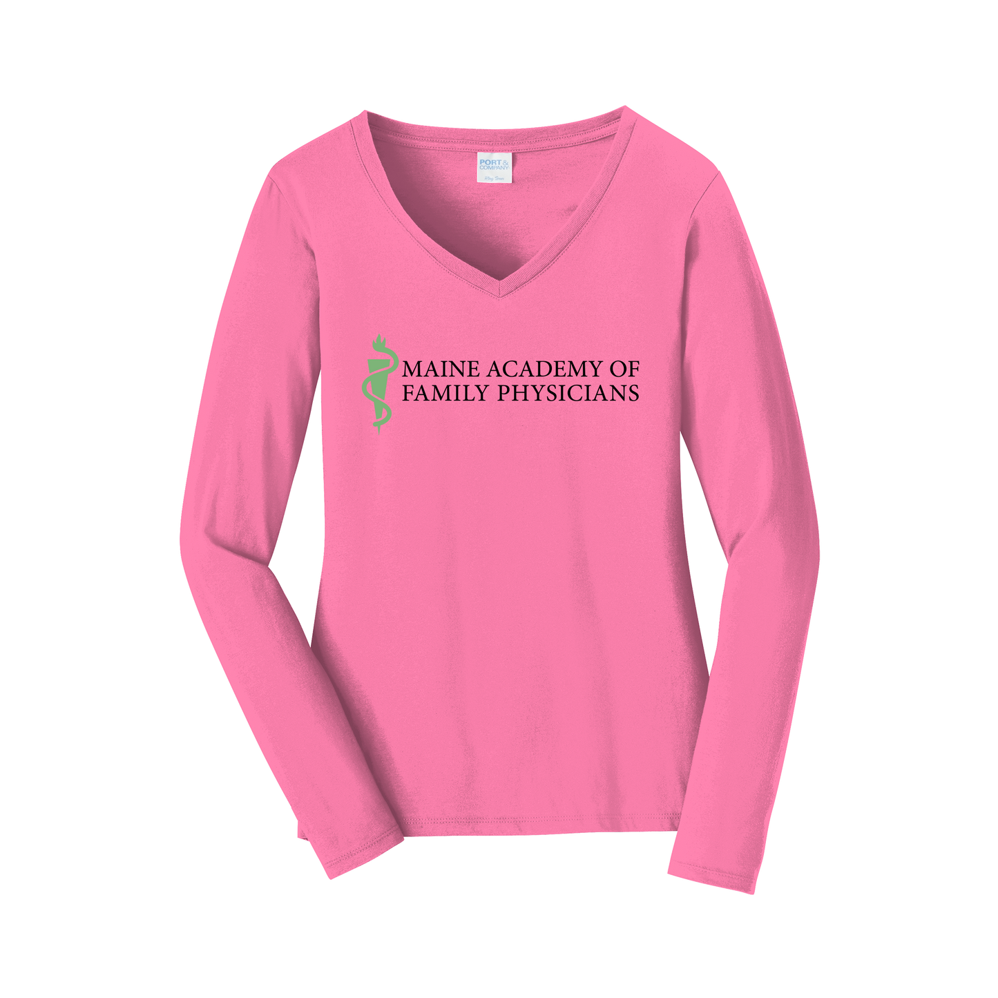 maineafp-womens-long-sleeve-v-neck-dtf-front-LPC450VLS-newpink-flat-front