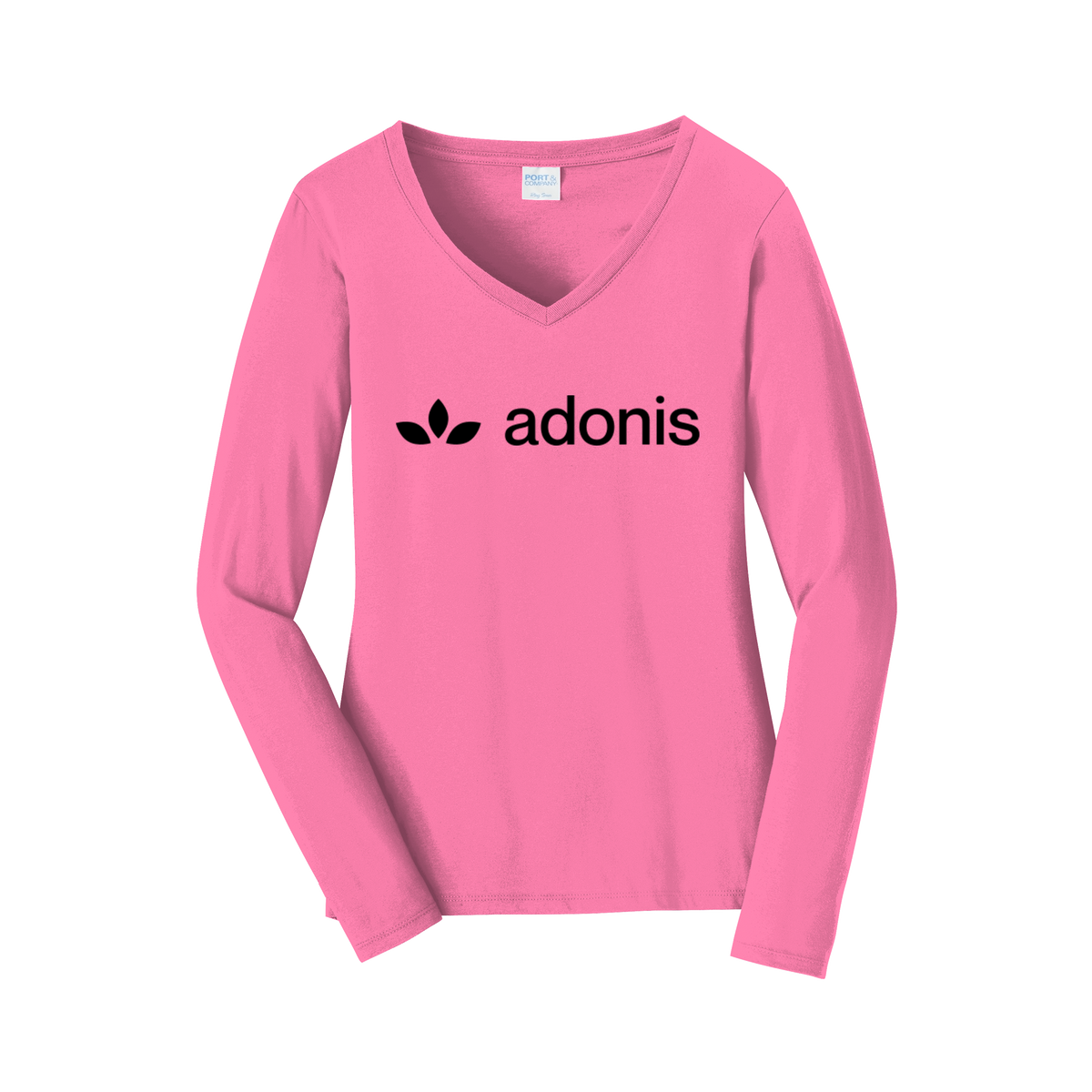 adonis-womens-long-sleeve-v-neck-dtf-front-LPC450VLS-newpink-flat-front
