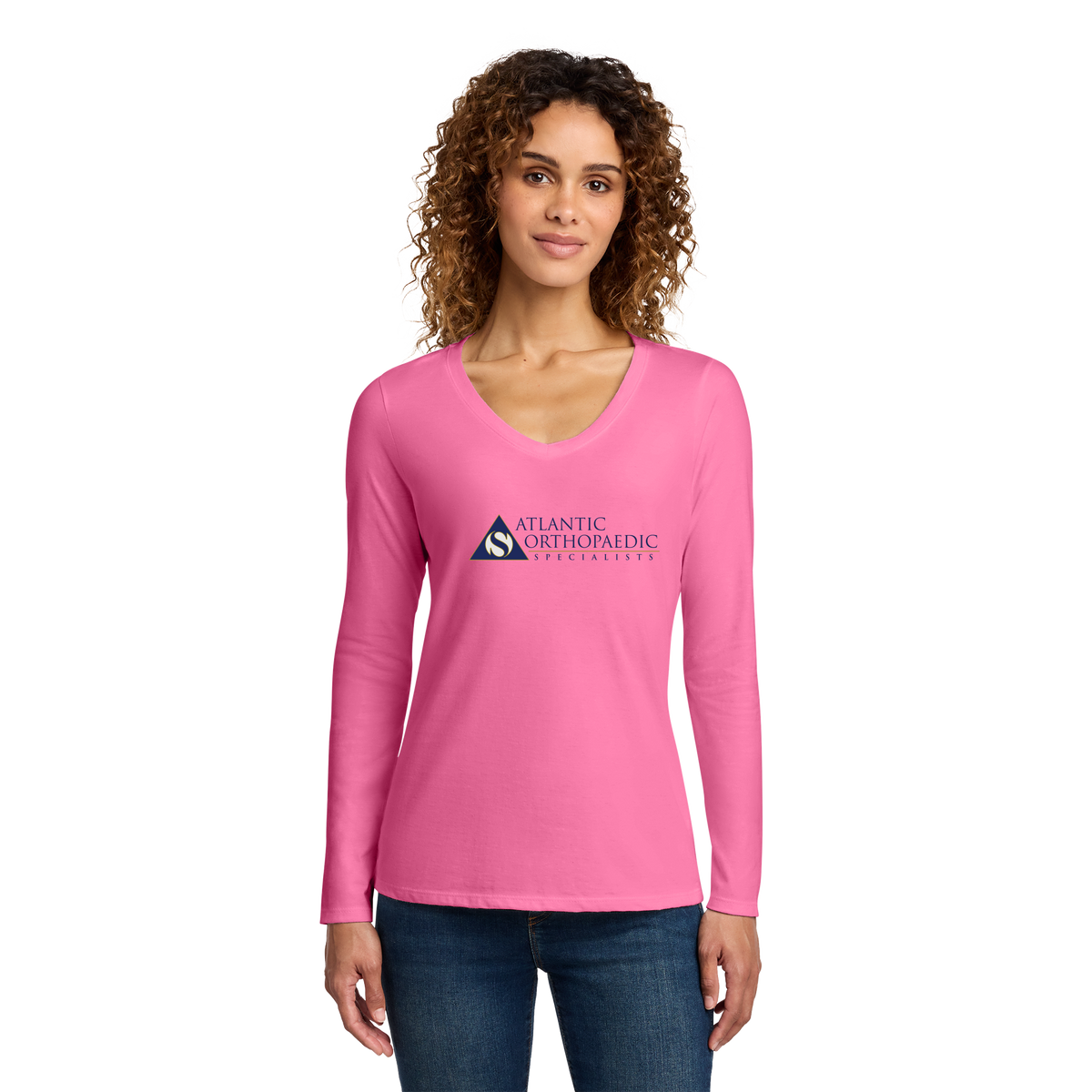 atlanticortho-womens-long-sleeve-v-neck-primary-mockup