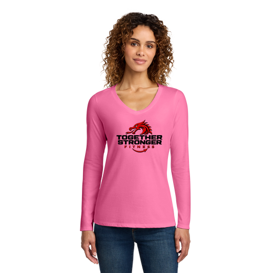 togetherstrongerfitness-womens-long-sleeve-v-neck-primary-mockup
