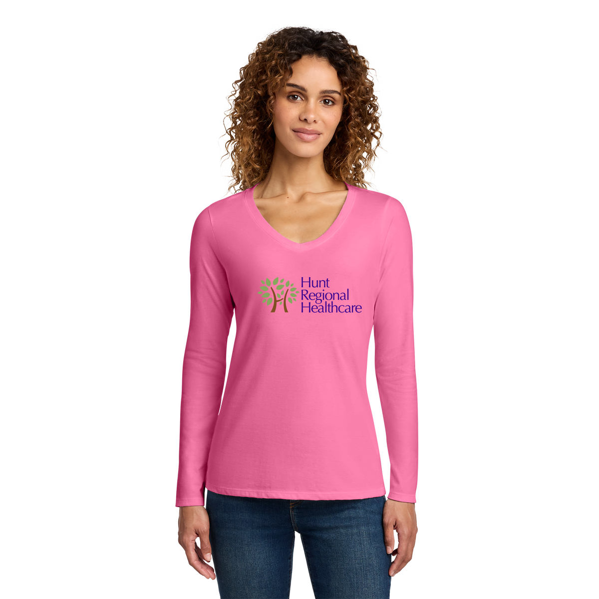 huntregional-womens-long-sleeve-v-neck-primary-mockup
