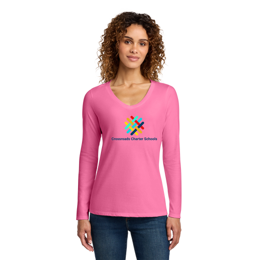 crossroadsschoolskc-womens-long-sleeve-v-neck-primary-mockup