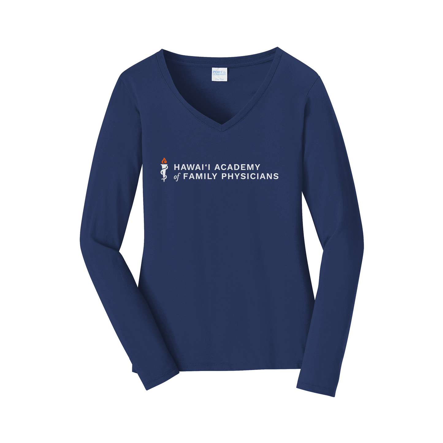 hafp-womens-long-sleeve-v-neck-dtf-front-LPC450VLS-teamnavy-flat-front