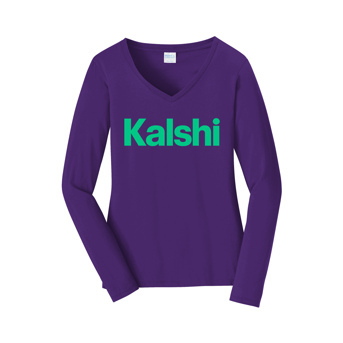 kalshi-womens-long-sleeve-v-neck-dtf-front-LPC450VLS-teampurple-flat-front