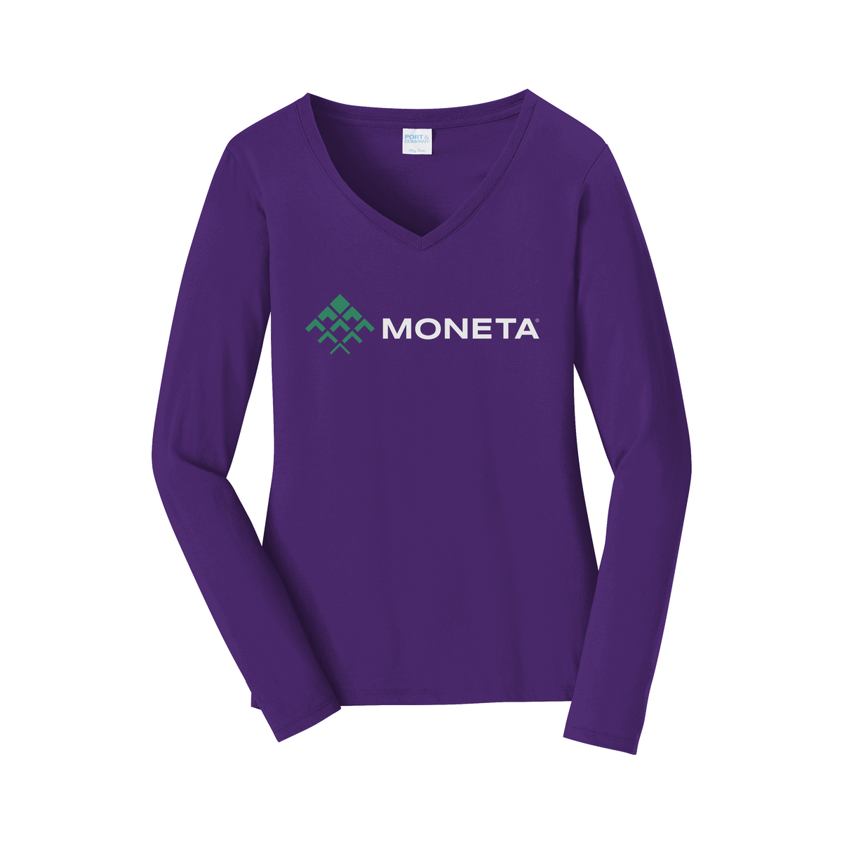 monetagroup-womens-long-sleeve-v-neck-dtf-front-LPC450VLS-teampurple-flat-front