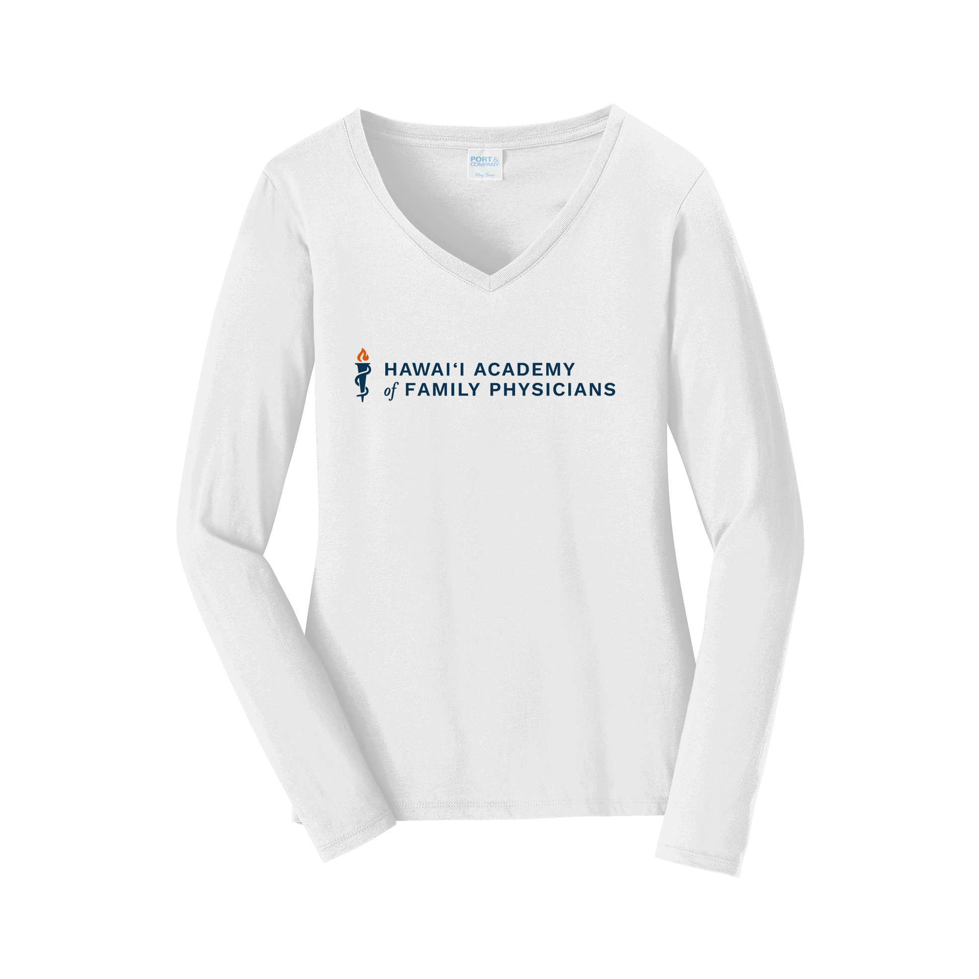 hafp-womens-long-sleeve-v-neck-dtf-front-LPC450VLS-white-flat-front