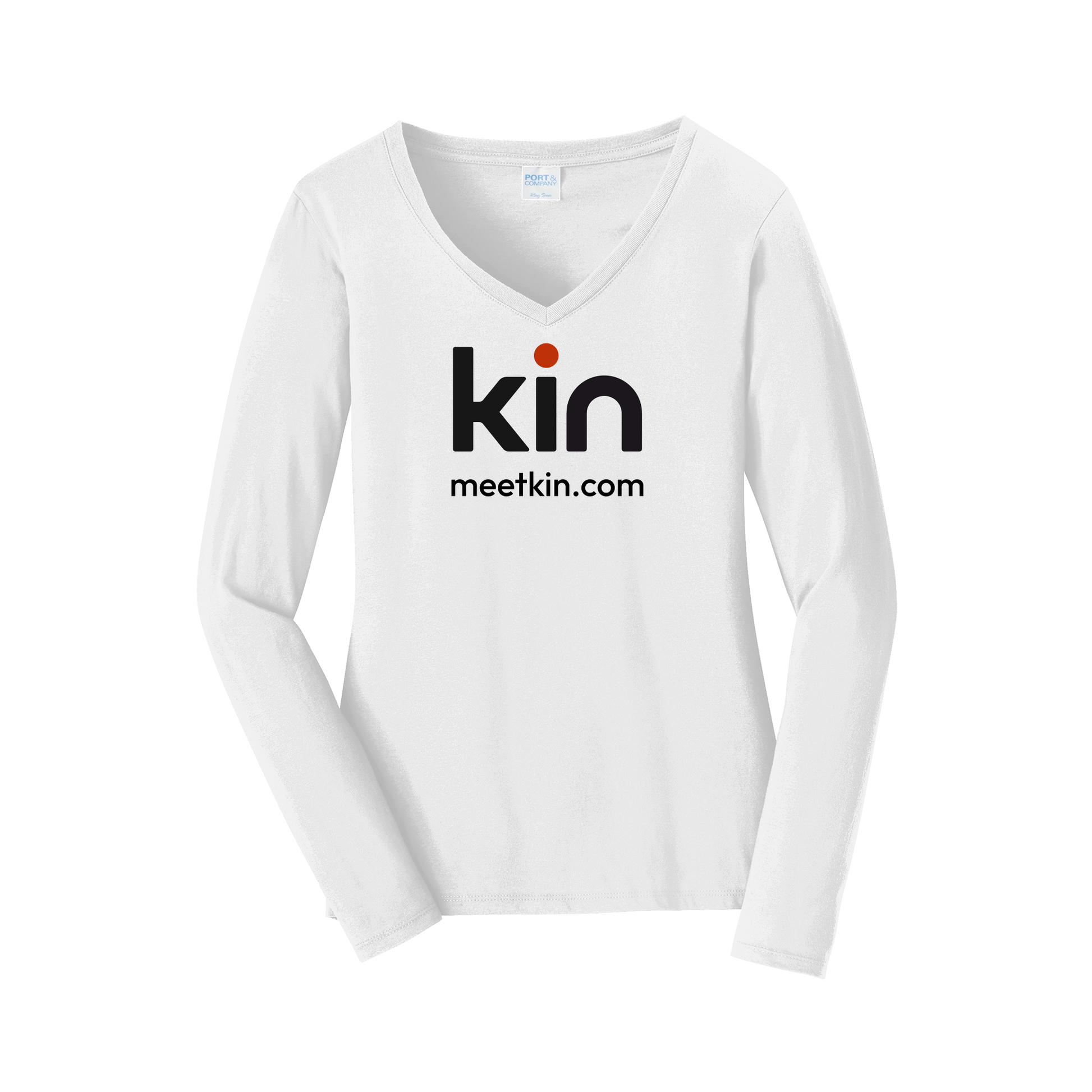 kin-womens-long-sleeve-v-neck-dtf-front-LPC450VLS-white-flat-front