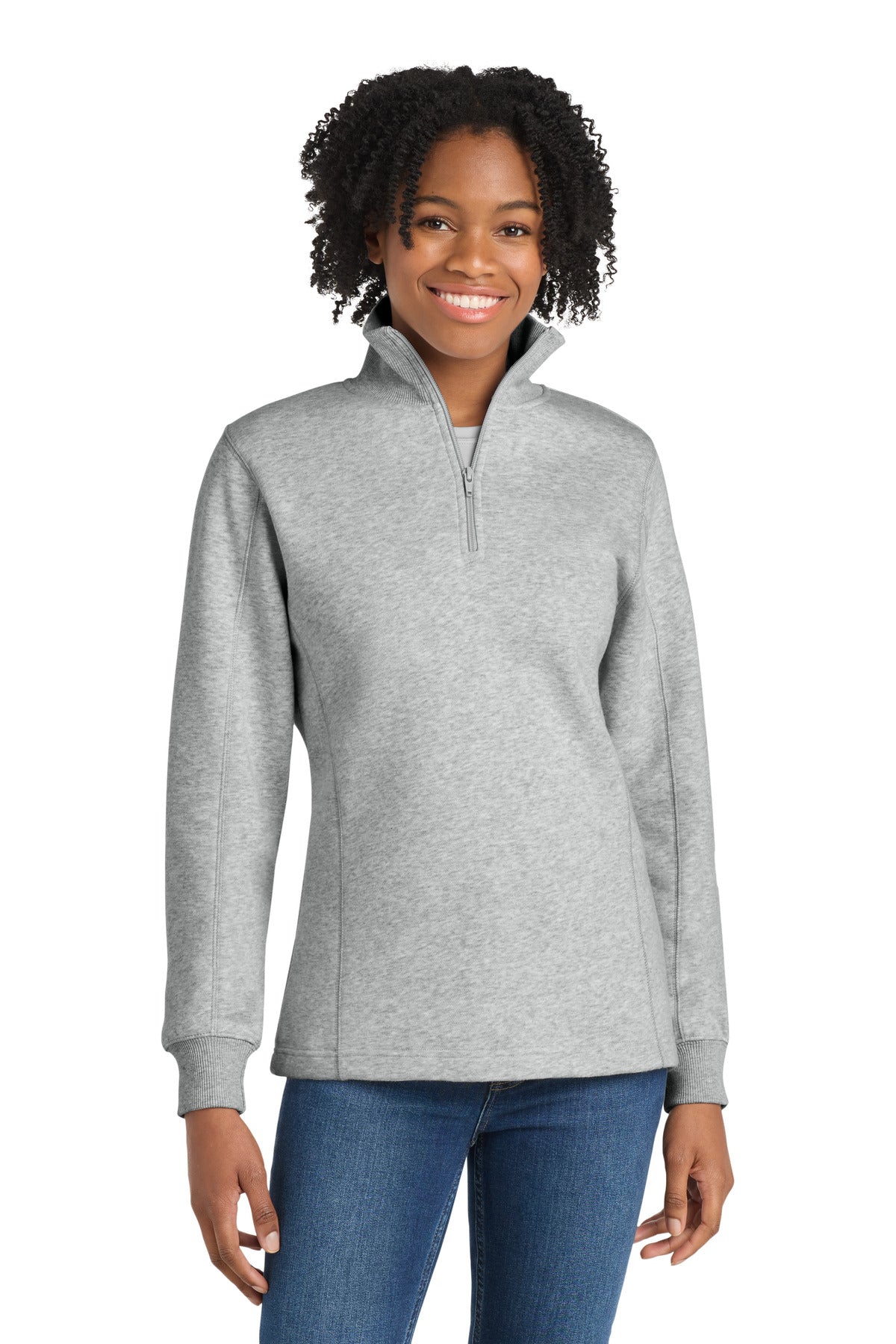 Sport-Tek® Women's 1/4-Zip Sweatshirt. LST253