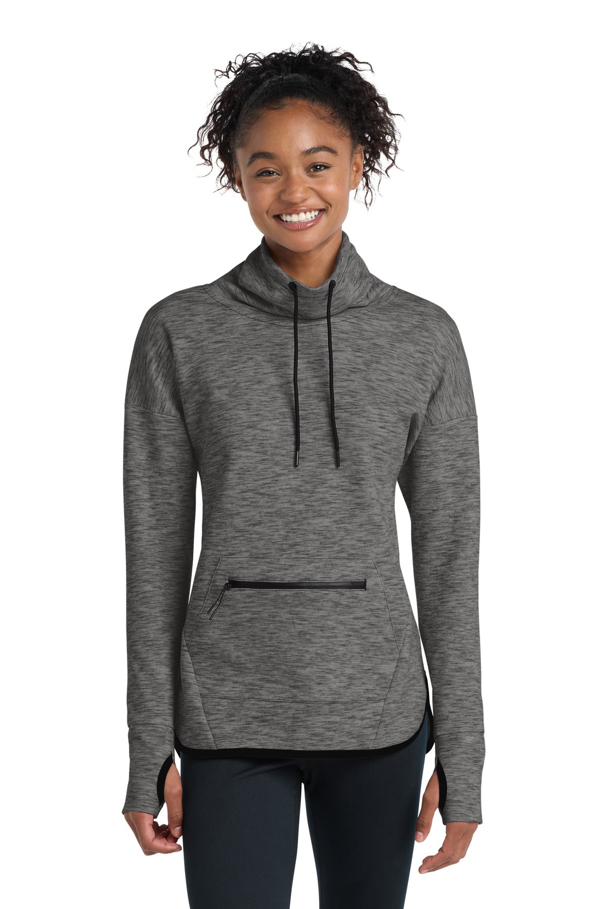 Sport-Tek® Women's Triumph Cowl Neck Pullover LST280