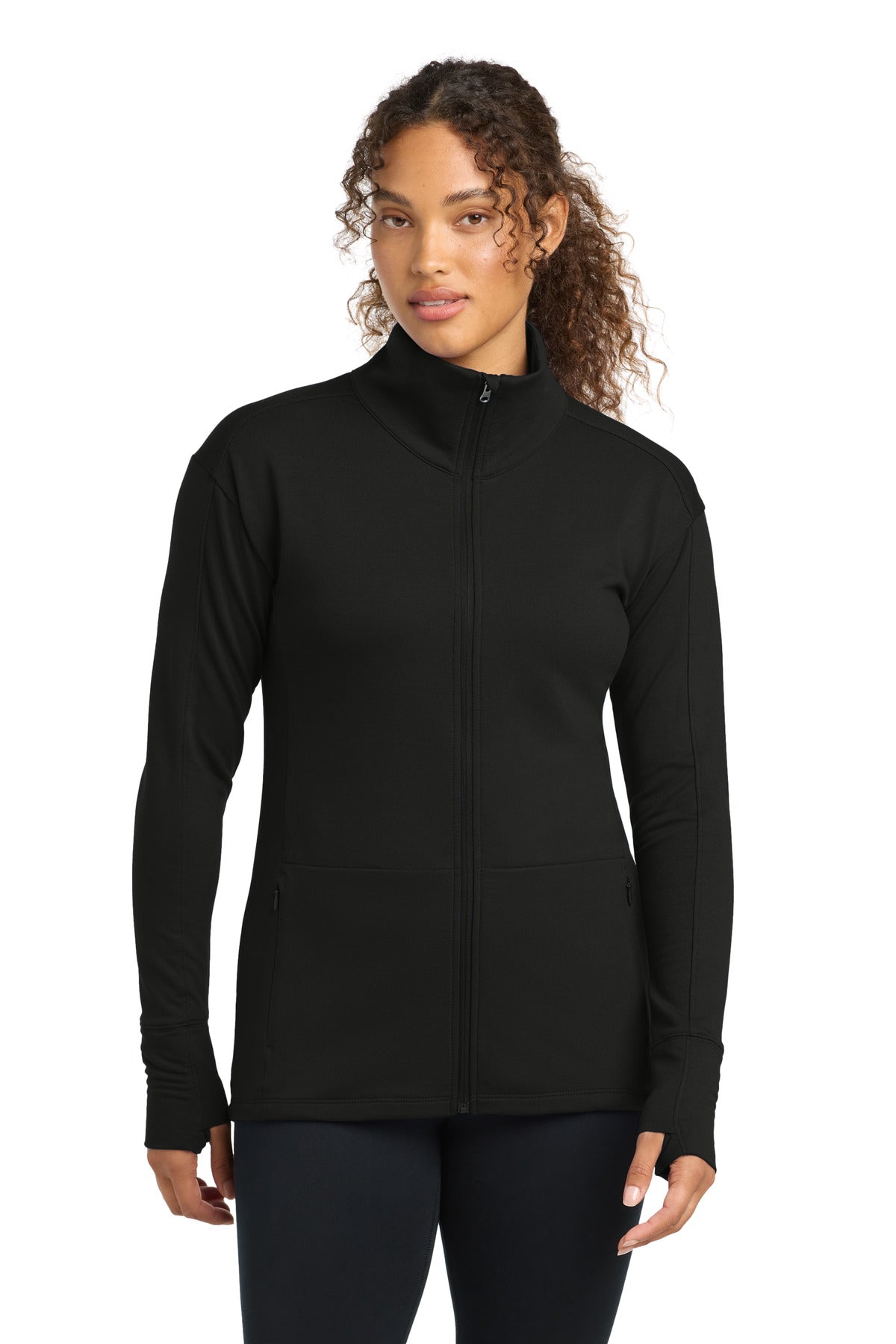 Sport-Tek® Women's Sport-Wick® Flex Fleece Full-Zip. LST560