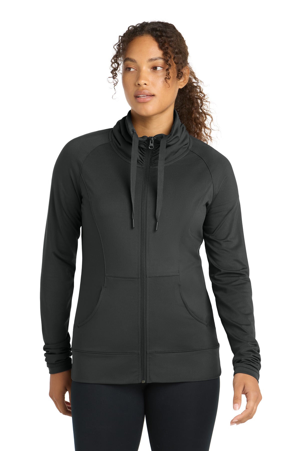 Sport-Tek® Women's Sport-Wick® Stretch Full-Zip Jacket. LST852