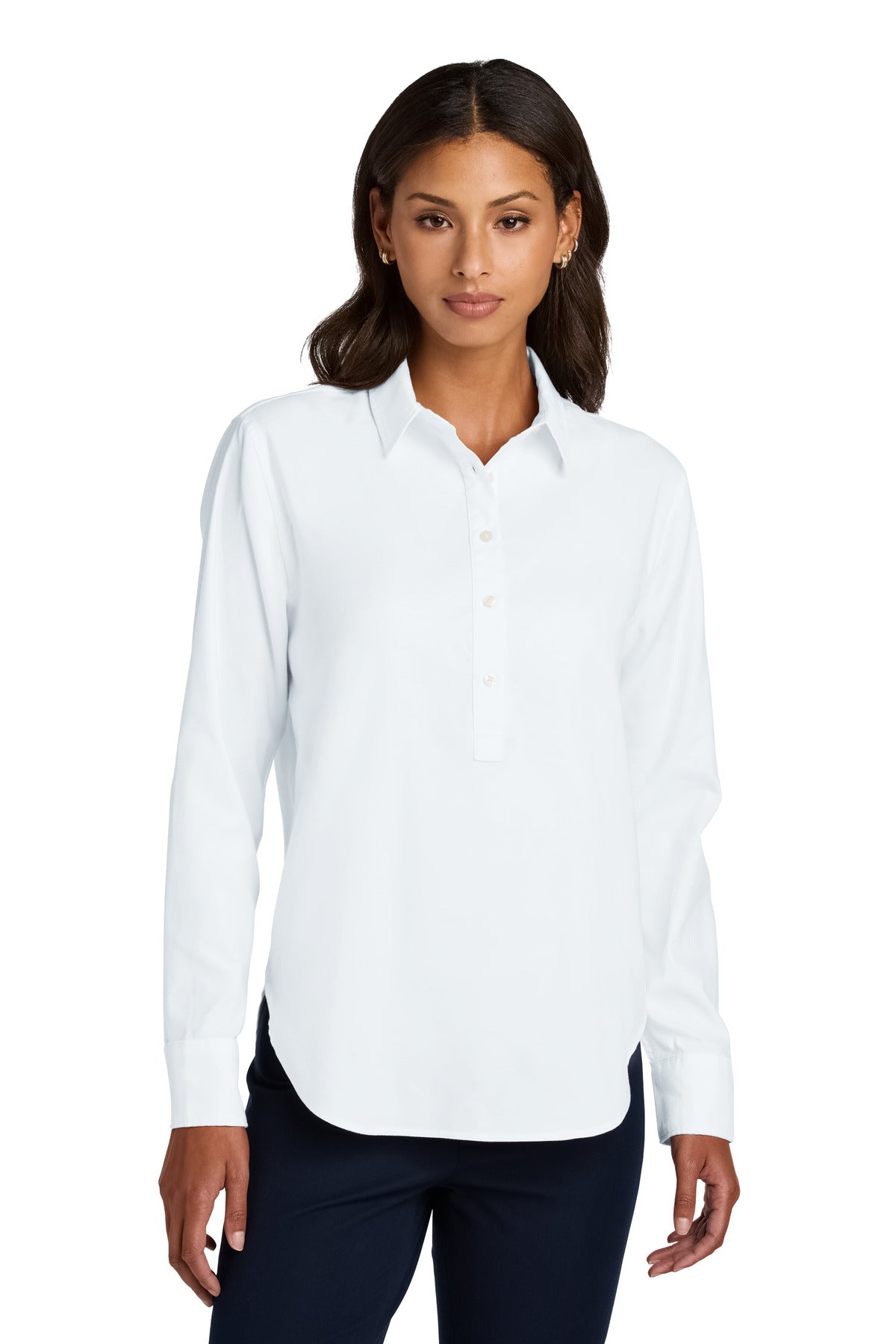 Mercer+Mettle® Women's Long Sleeve Modern Oxford Shirt MM2003