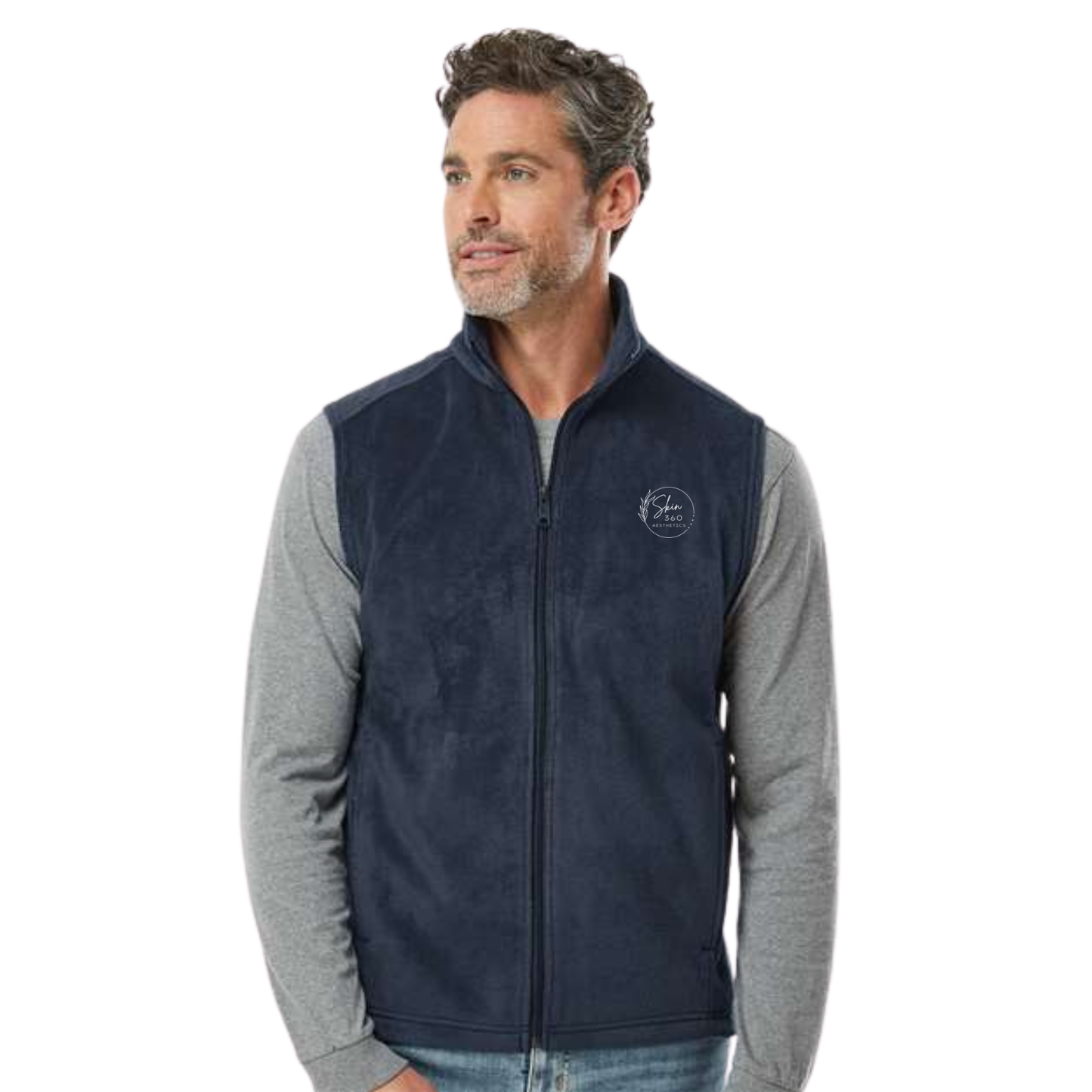 Skin360 Men’s Columbia Fleece Vest