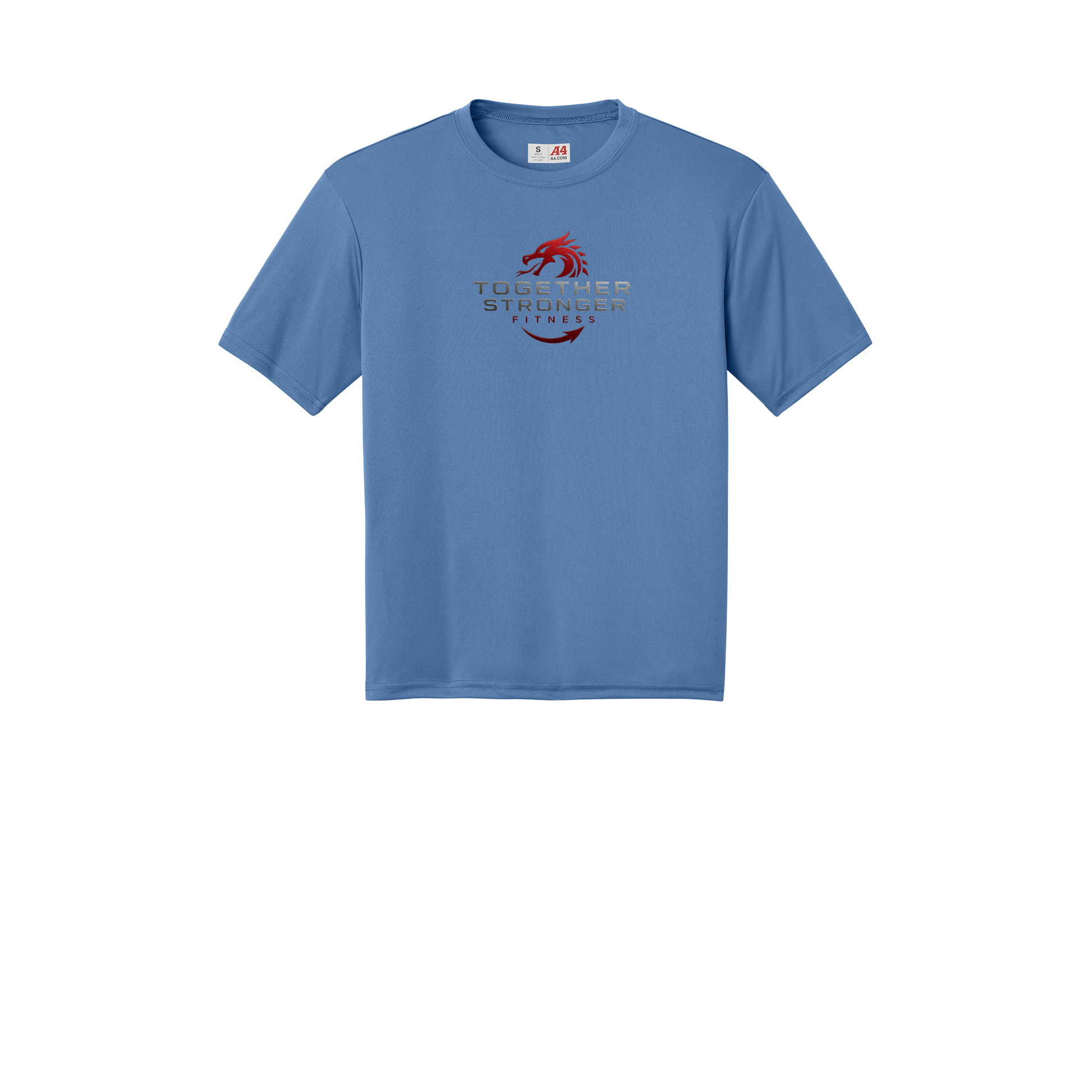 togetherstrongerfitness-a4-cooling-performance-tee-dtf-front-N3142-lightblue-flat-front