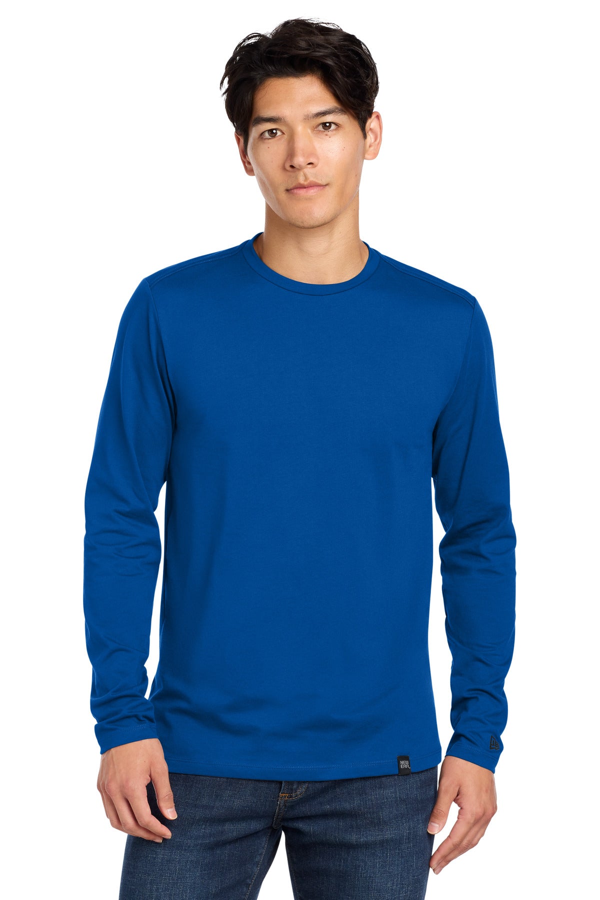 New Era ® Heritage Blend Long Sleeve Crew Tee. NEA102