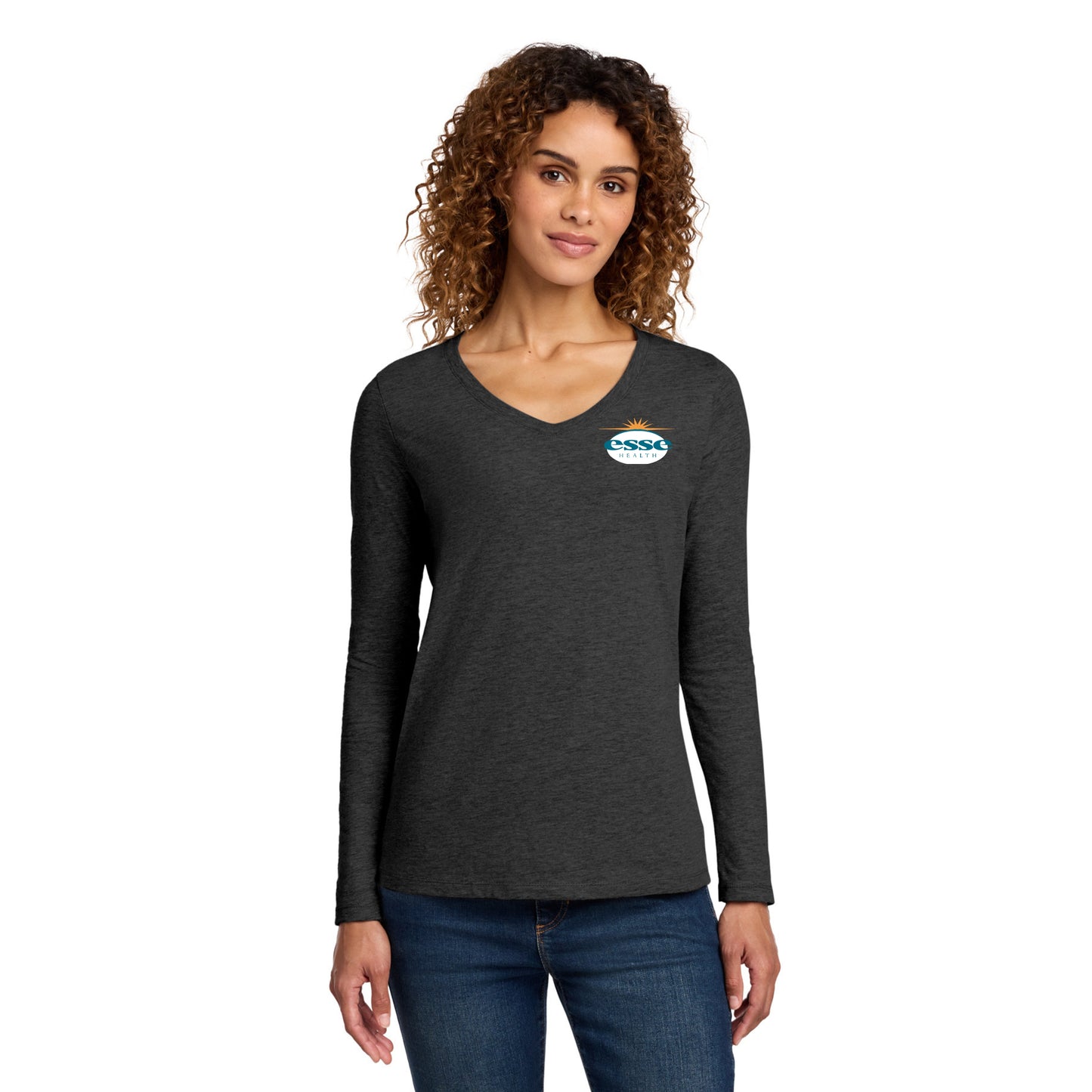 Women's Long Sleeve V-Neck Tee