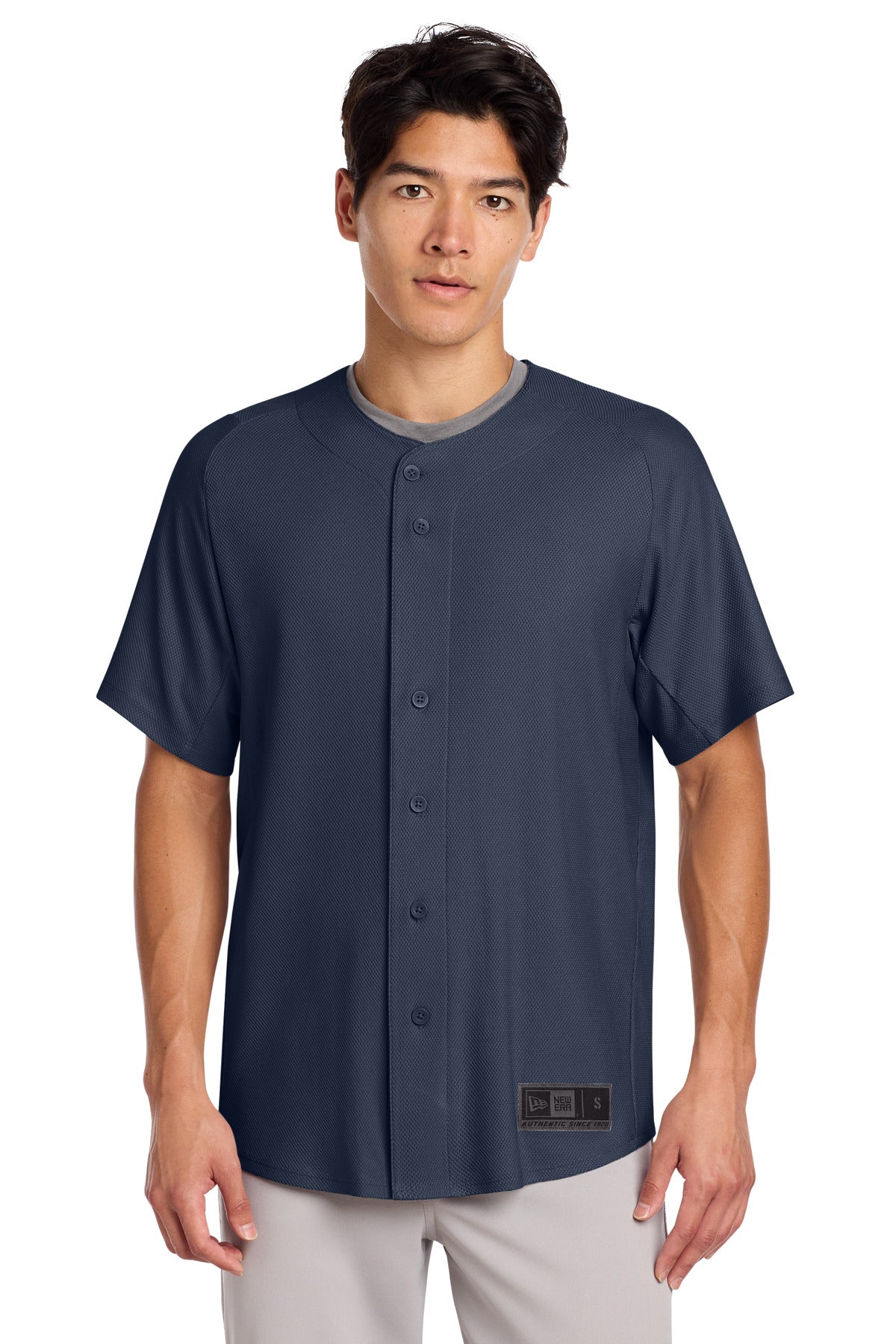 New Era ® Diamond Era Full-Button Jersey. NEA220