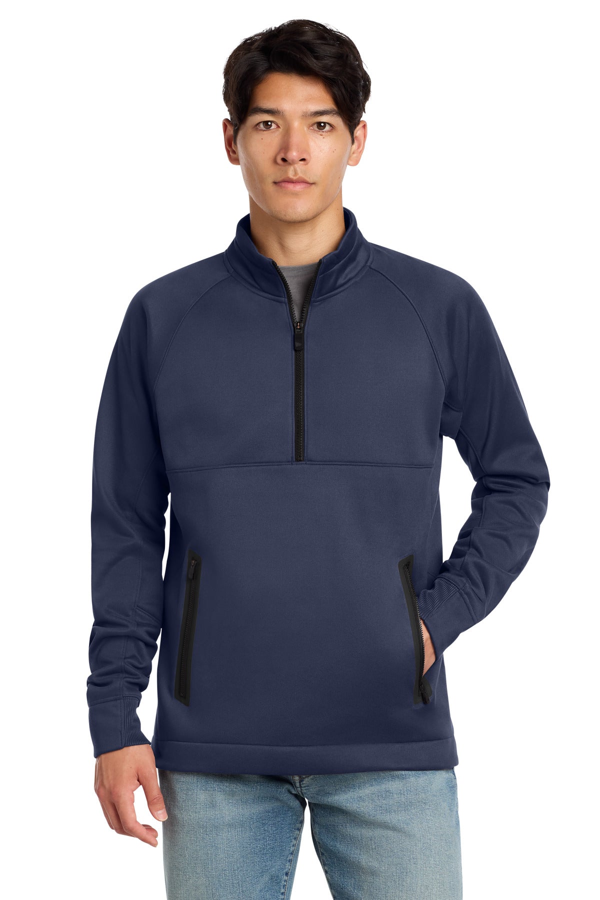 New Era ® Venue Fleece 1/4-Zip Pullover. NEA523