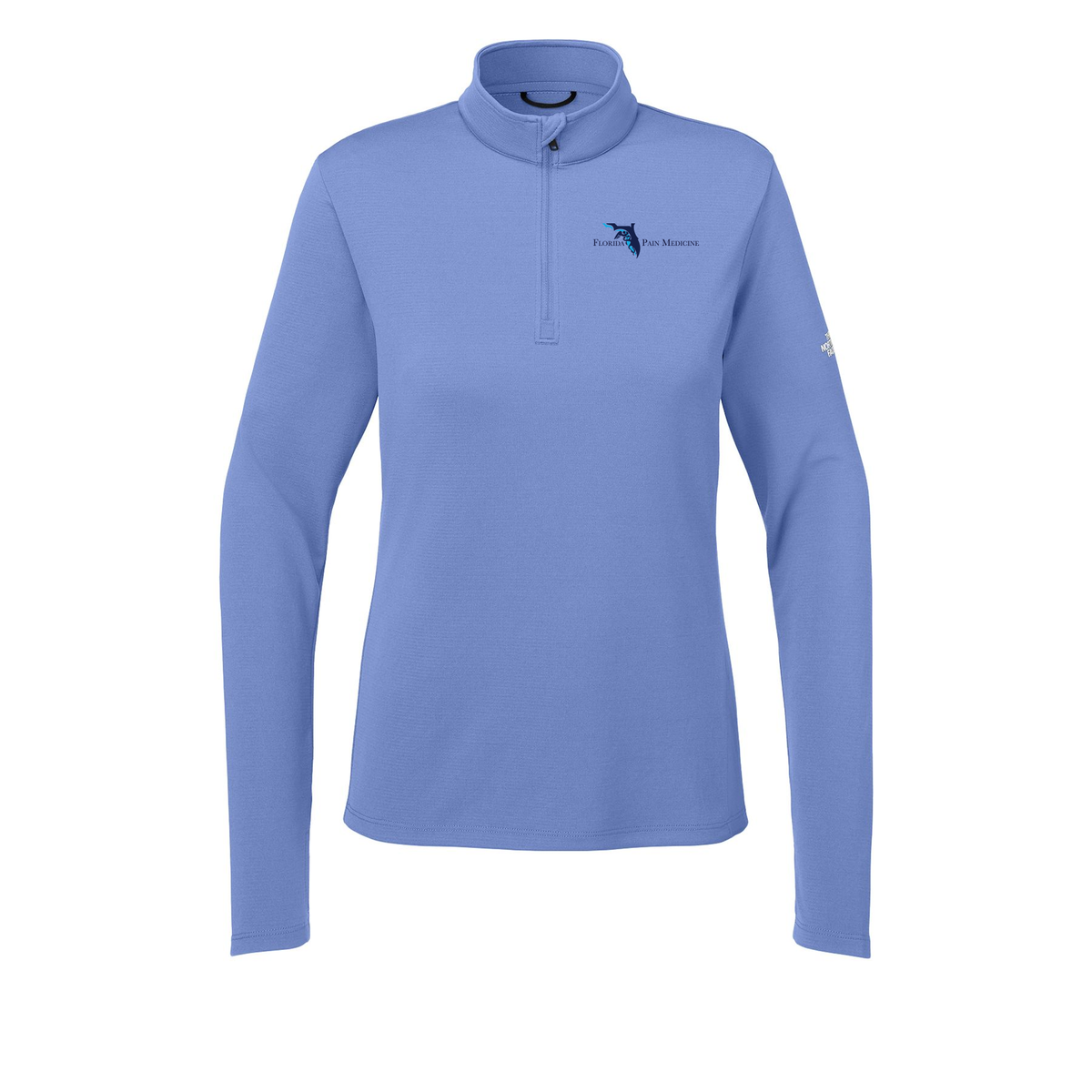 floridapainmedicine-the-north-face-womens-ambition-14-zip-embroidery-leftchest-NF0A8ENQ-deepperiwinkle-flat-front