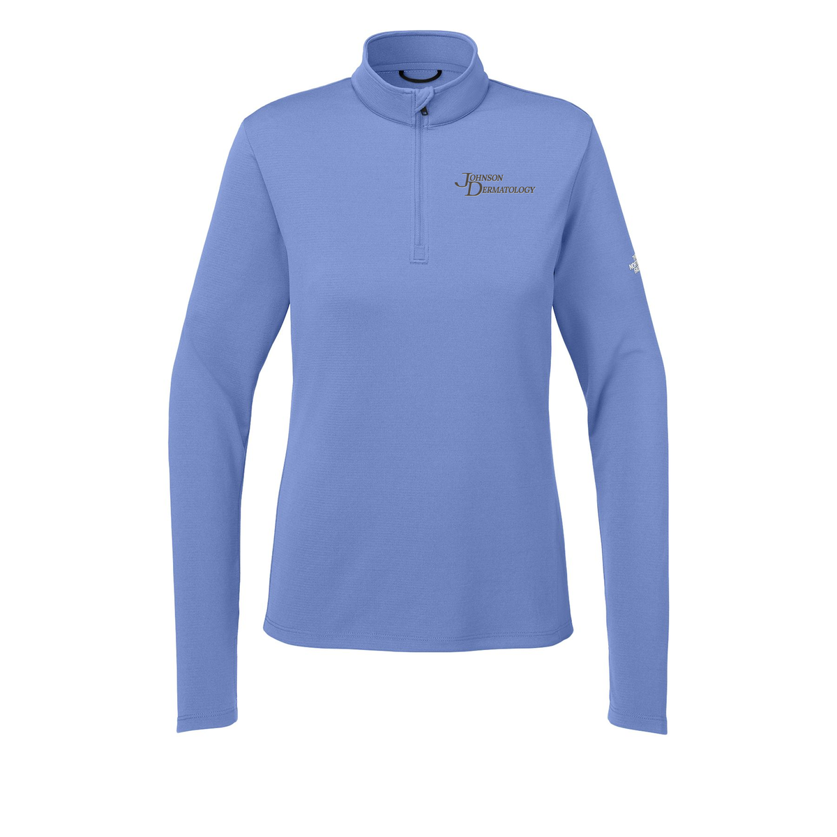 johnsondermatology-the-north-face-womens-ambition-14-zip-embroidery-leftchest-NF0A8ENQ-deepperiwinkle-flat-front