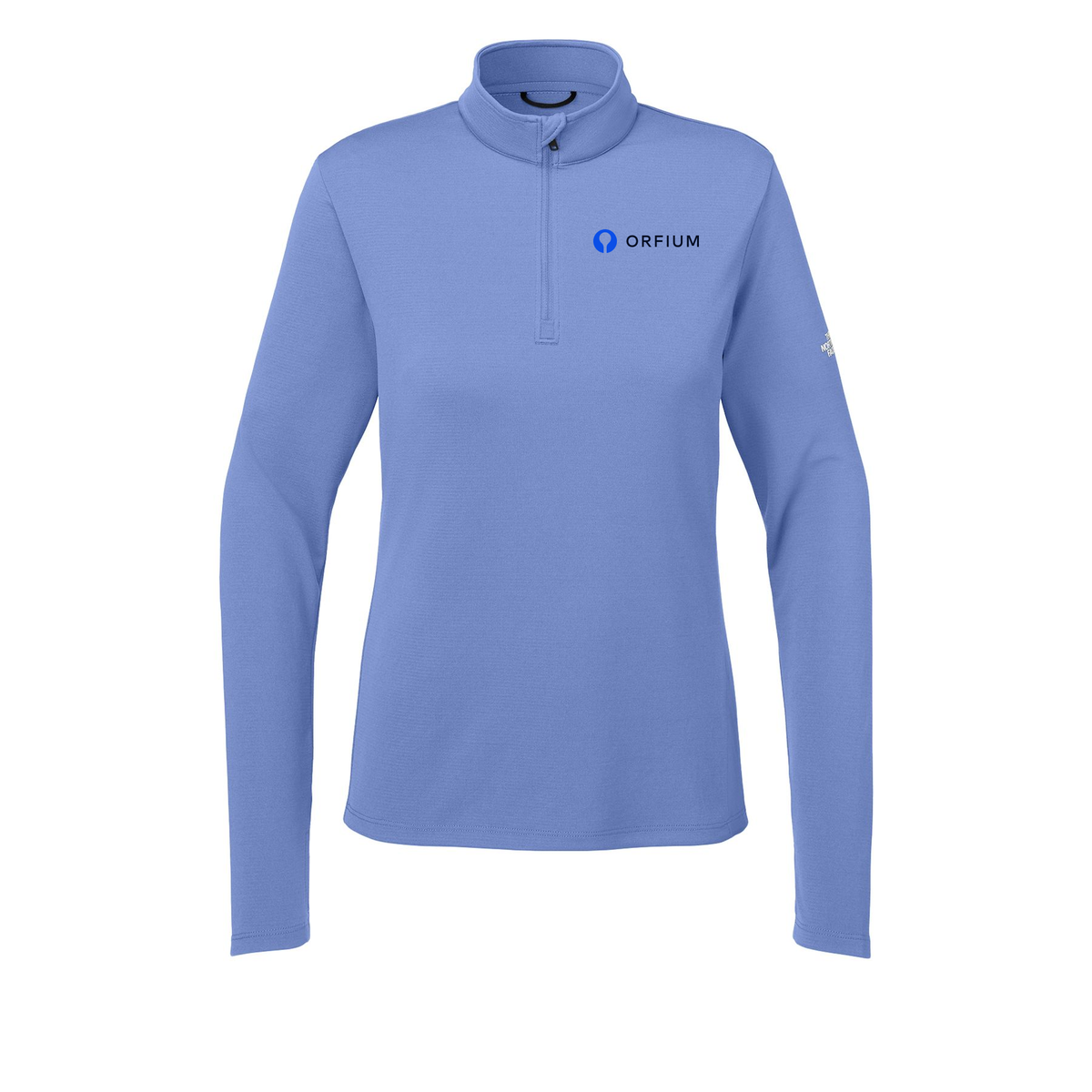 orfium-the-north-face-womens-ambition-14-zip-embroidery-leftchest-NF0A8ENQ-deepperiwinkle-flat-front