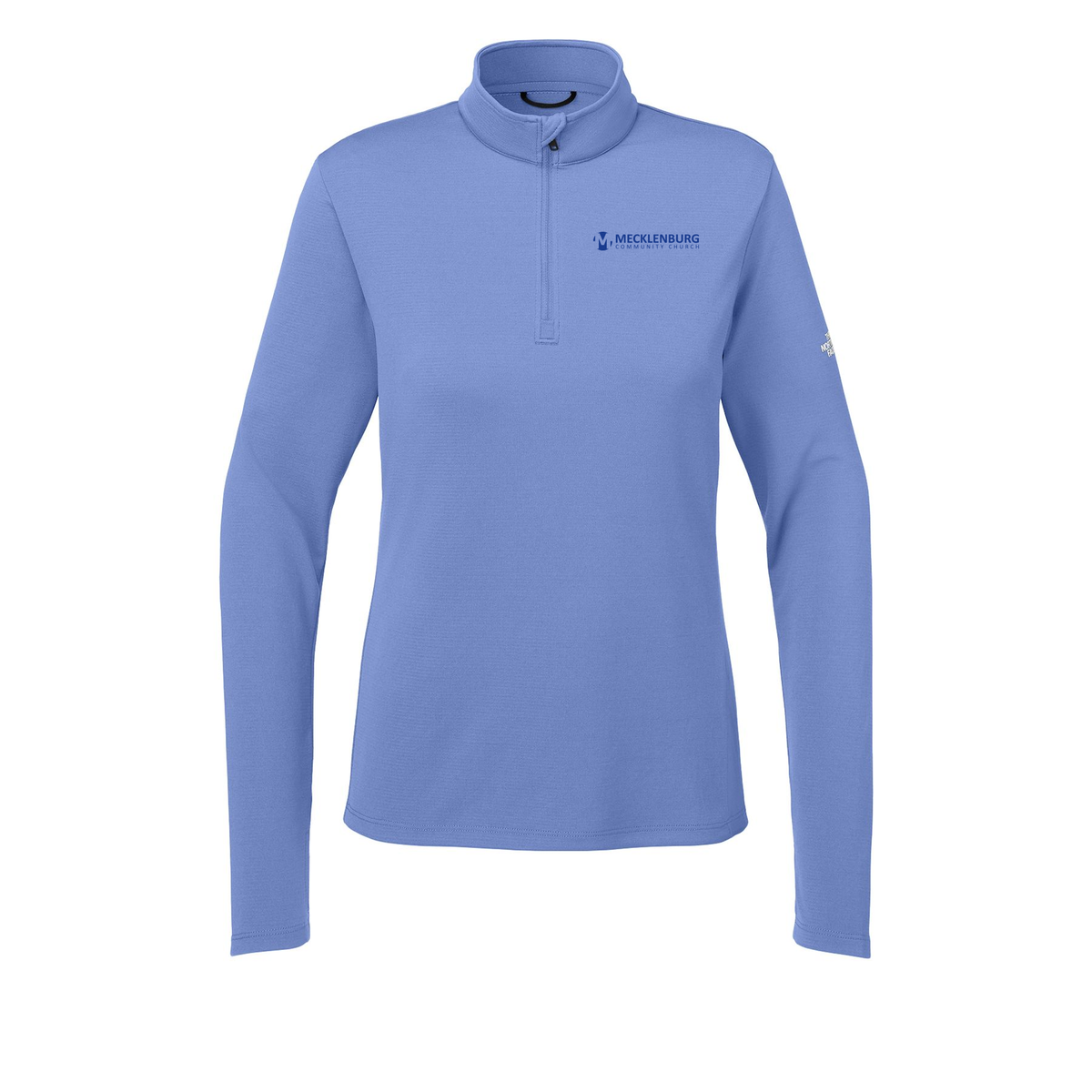mecklenburg-the-north-face-womens-ambition-14-zip-embroidery-leftchest-NF0A8ENQ-deepperiwinkle-flat-front